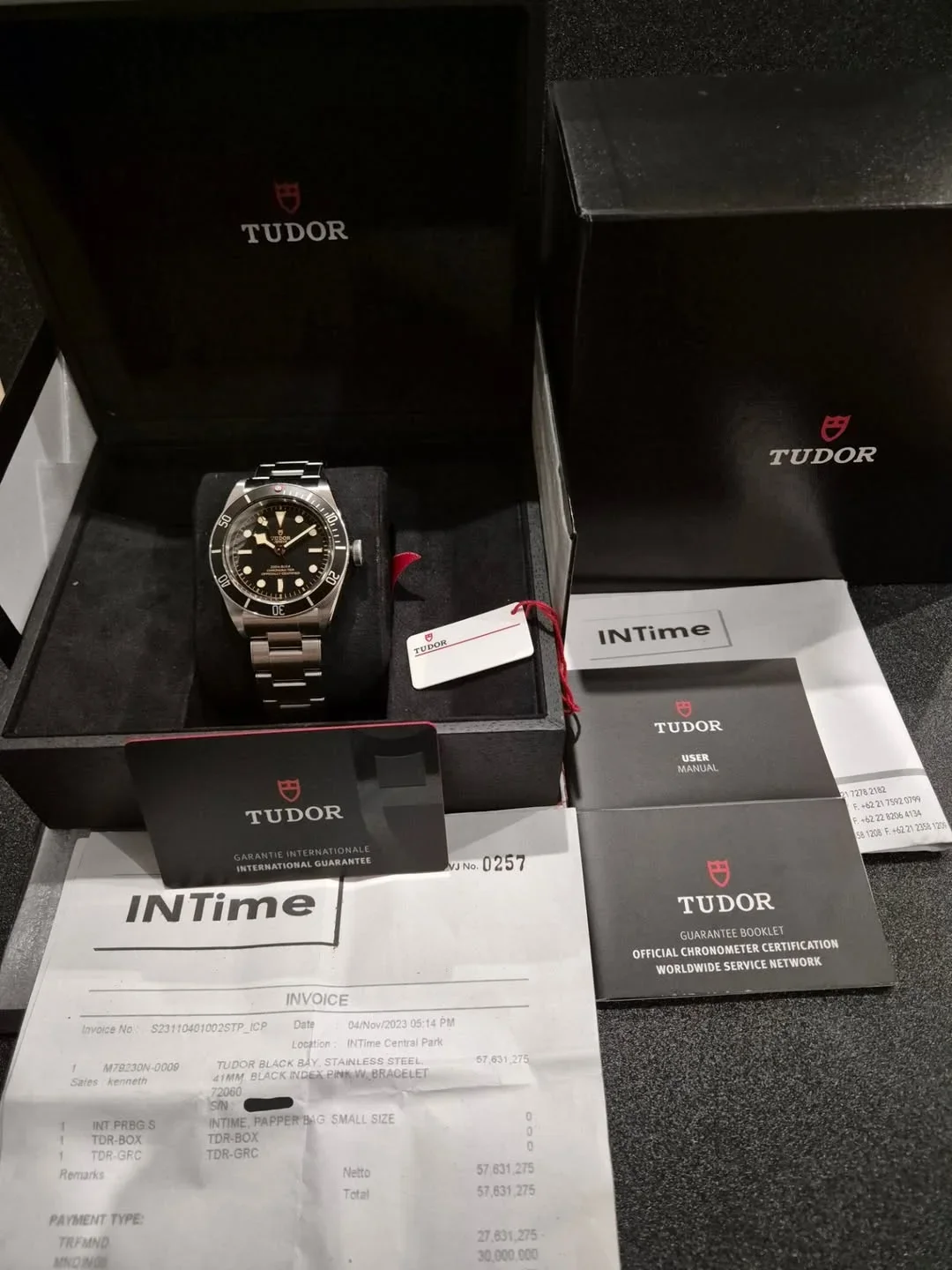 Thumb Heritage Black Bay Black Manufacture / Bracelet
