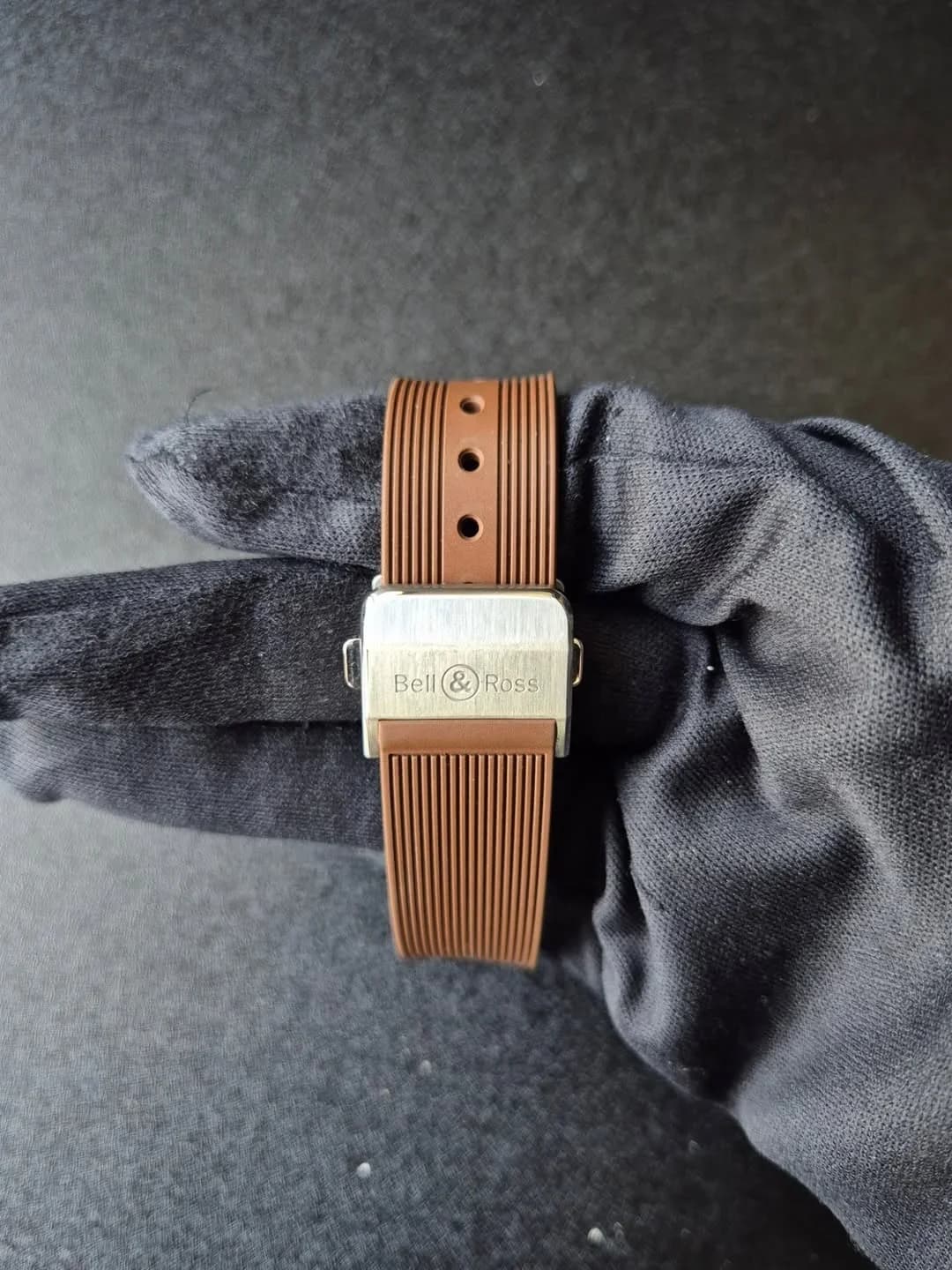Thumb BR 05 Stainless Steel / Brown / Rubber