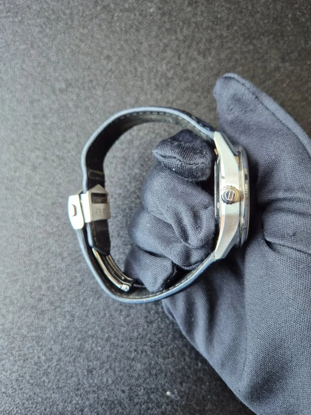 Thumb Carrera Automatic Stainless Steel / Blue