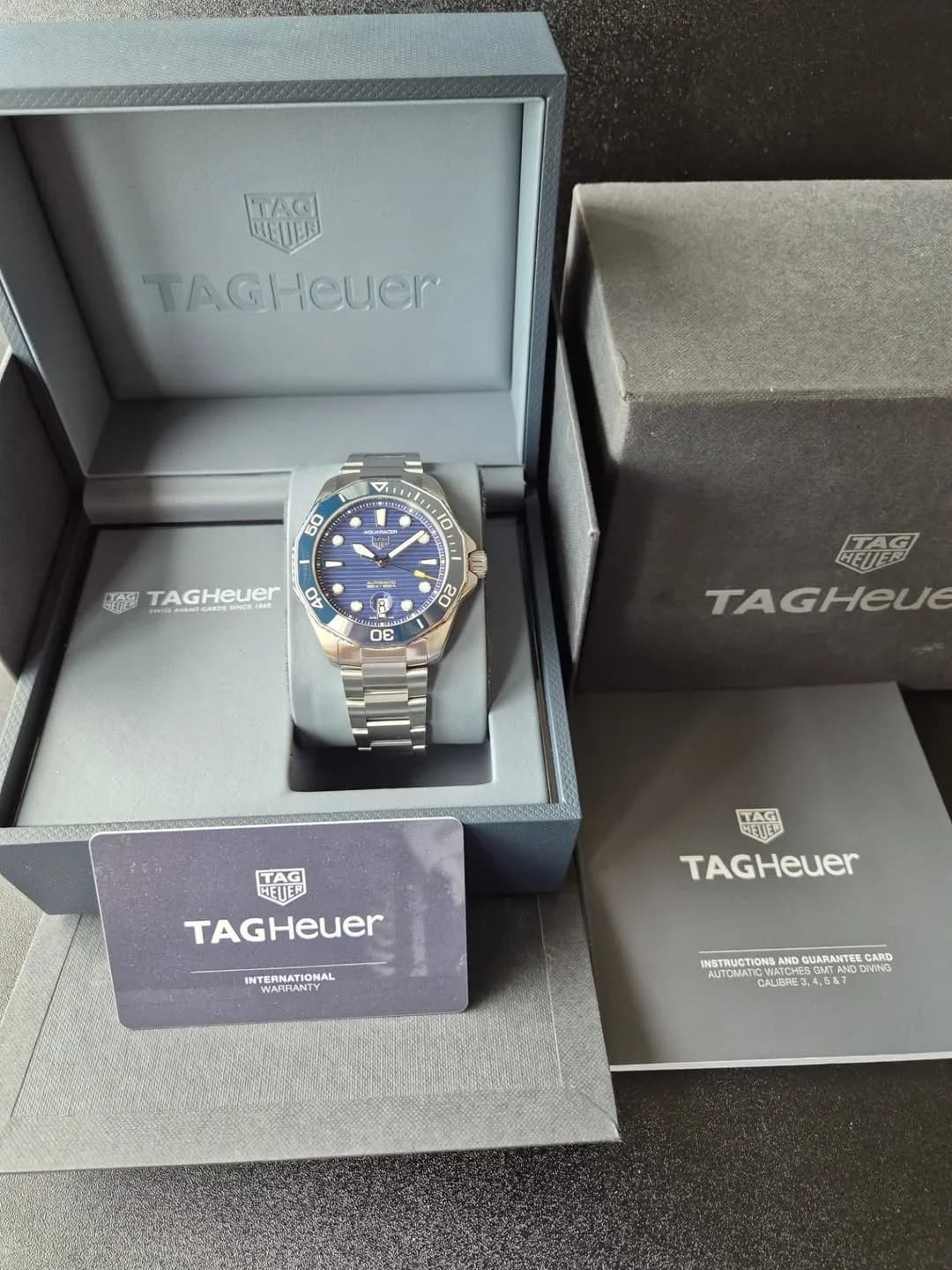 Thumb Aquaracer Professional 300 43 Stainless Steel / Blue