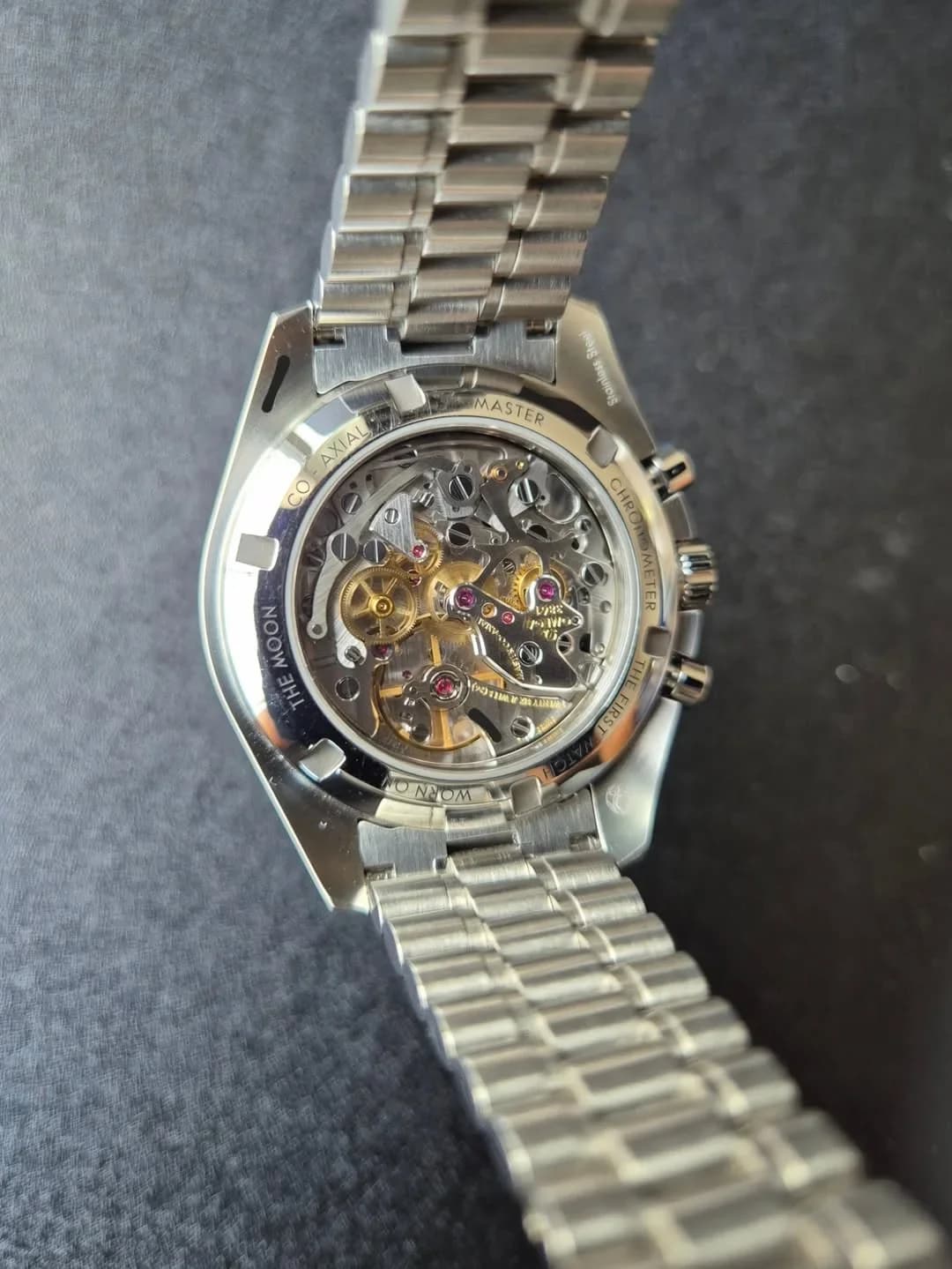 Thumb Speedmaster Professional Moonwatch 3861 Stainless Steel / Black / Sapphire / Bracelet