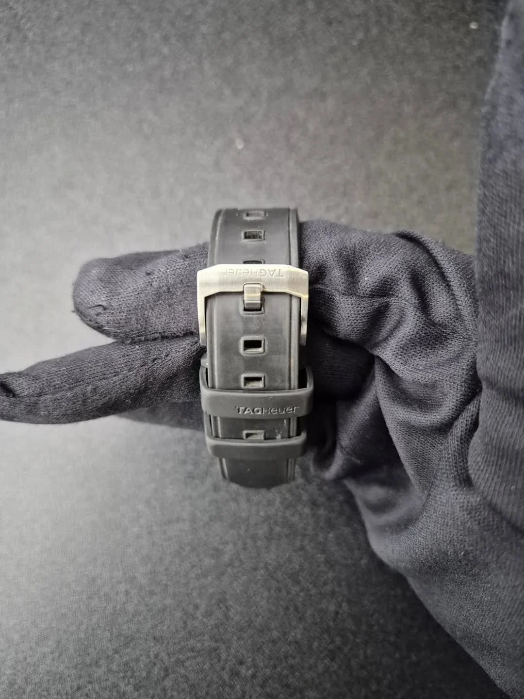 Thumb Formula 1 Quartz 41 Stainless Steel / Black / Rubber
