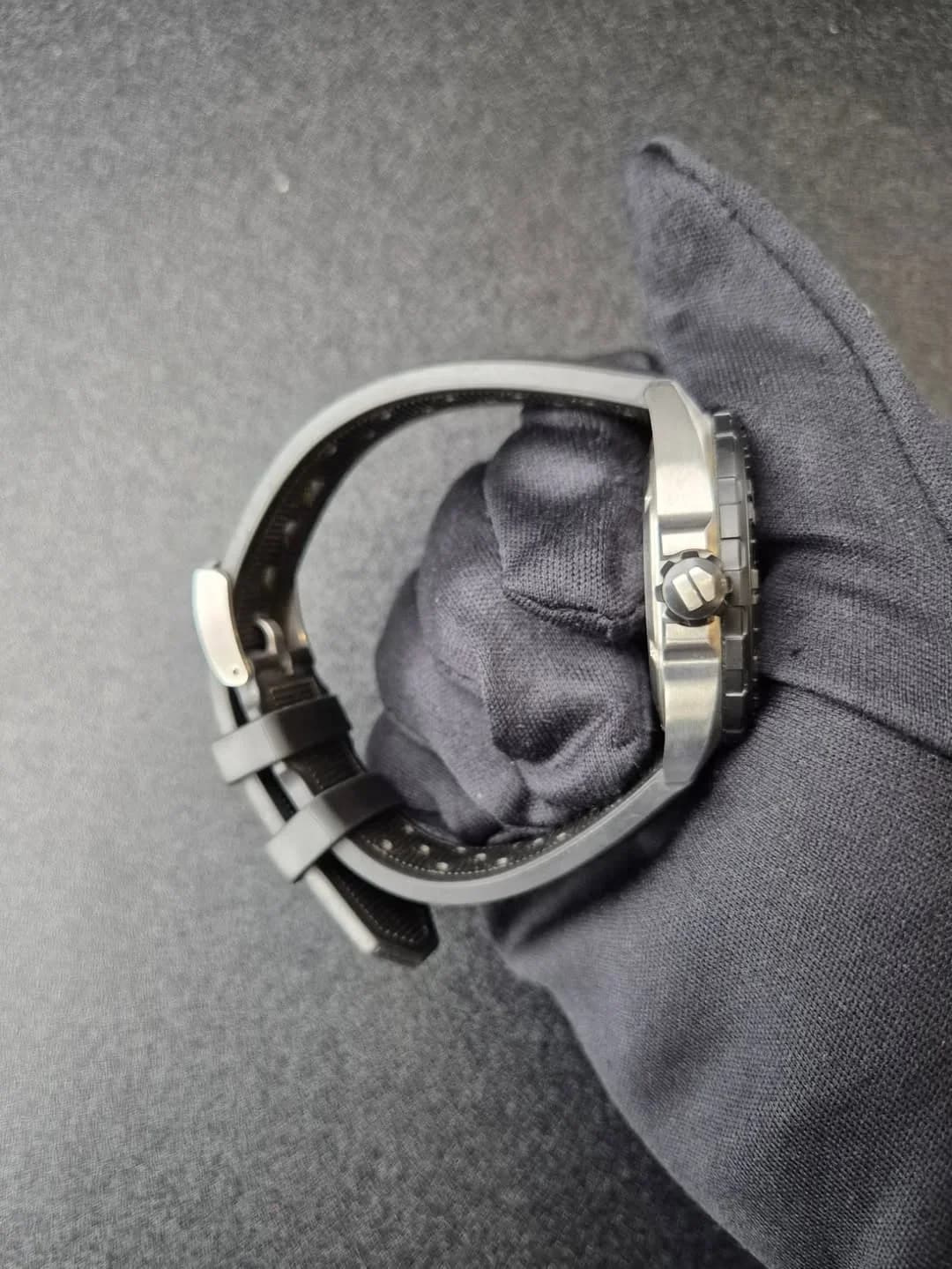 Thumb Formula 1 Quartz 41 Stainless Steel / Black / Rubber
