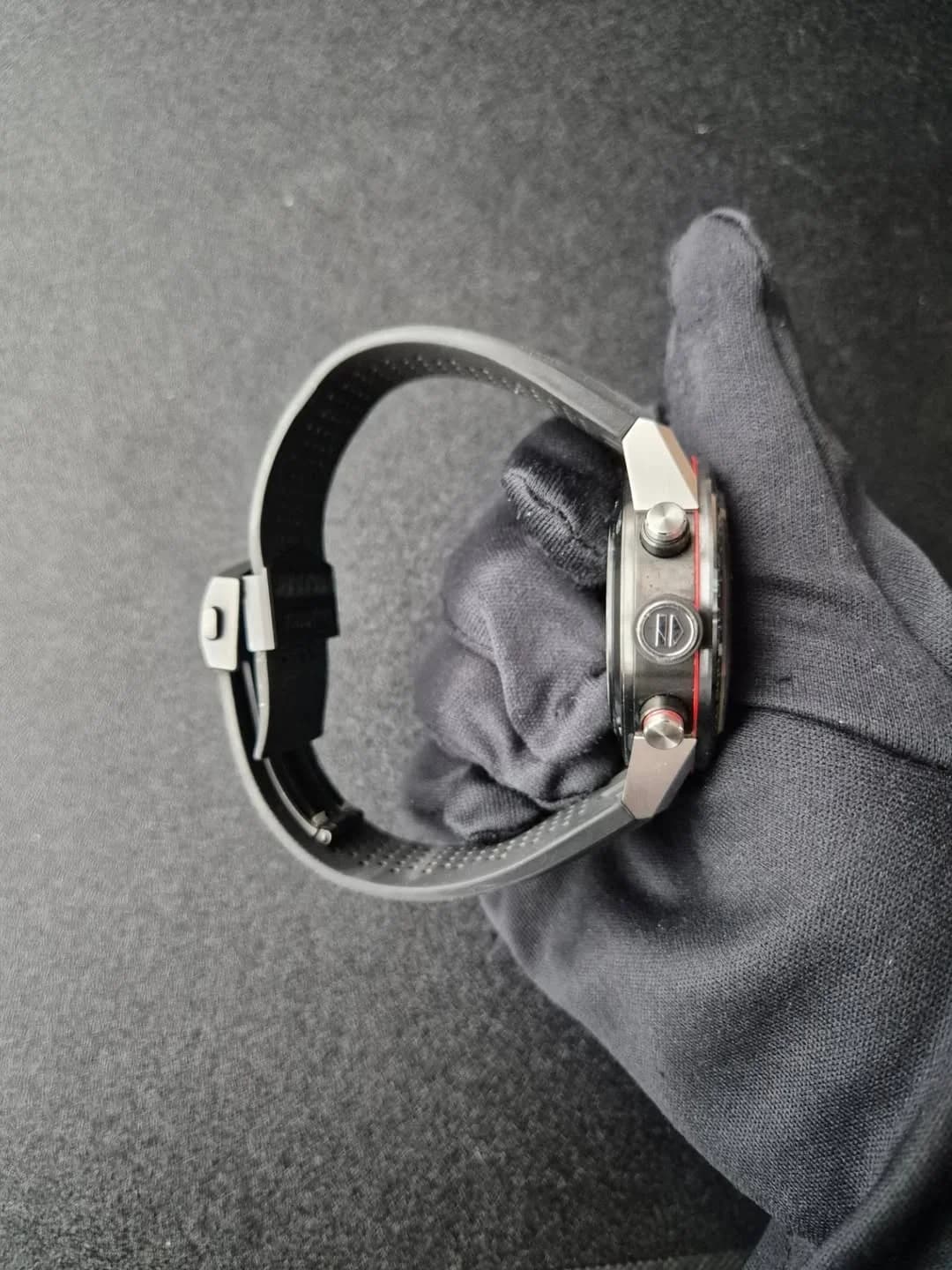 Thumb Carrera Calibre Heuer 01 45 Stainless Steel / Skeleton / Rubber