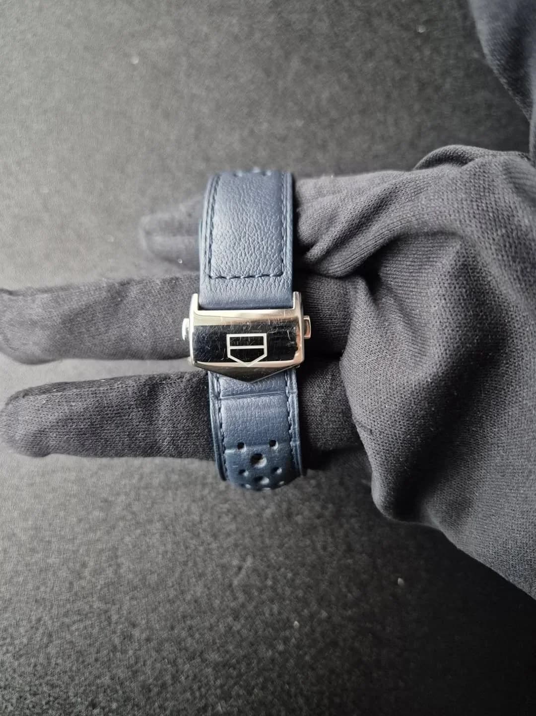 Thumb Monaco Calibre Heuer 02 Stainless Steel / Gulf