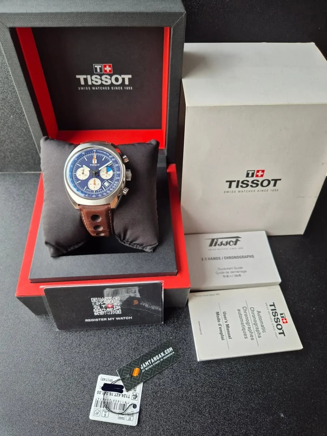 Thumb Tissot Heritage 1973 Blue