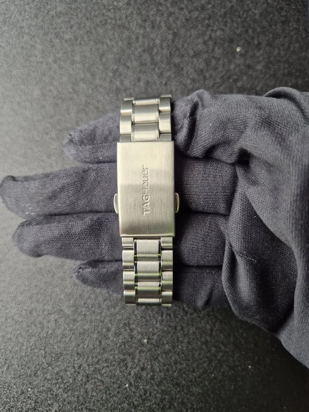 Thumb Formula 1 Quartz 35 Stainless Steel / Blue / Calf