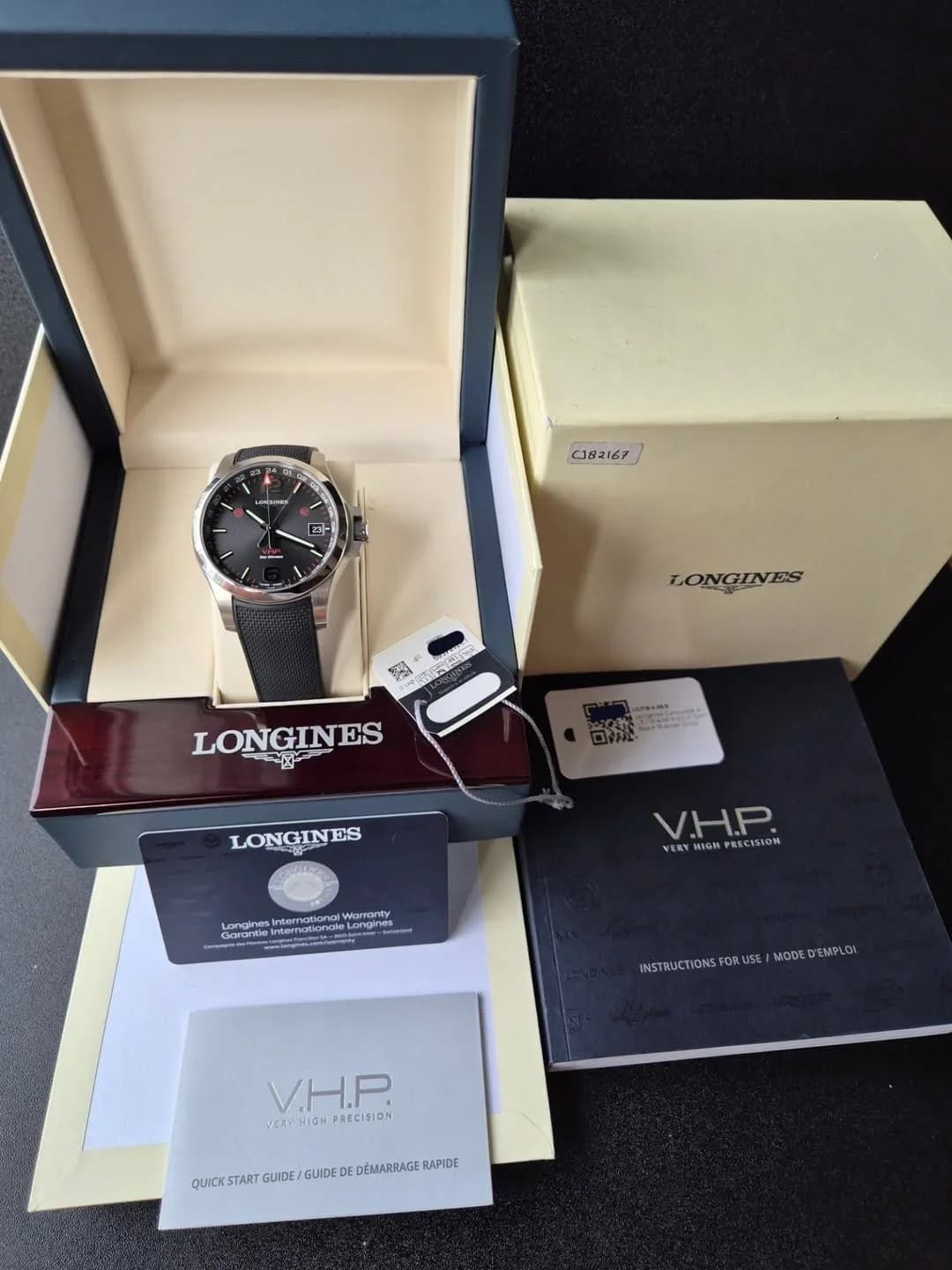 Thumb Conquest V.H.P. GMT 41 Stainless Steel / Black / Rubber