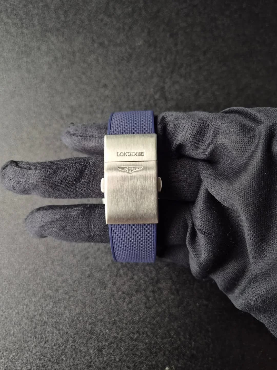 Thumb HydroConquest 41 Automatic Stainless Steel / Ceramic / Blue / Rubber