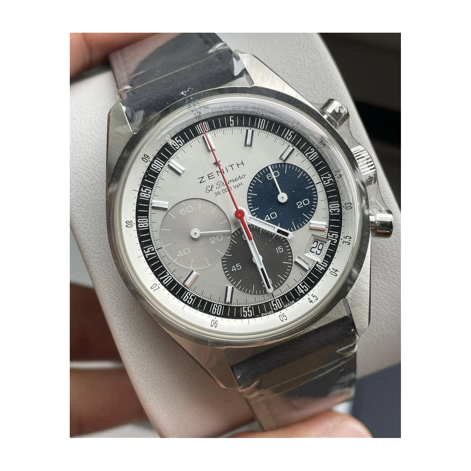 Thumb Chronomaster Original Stainless Steel / Silver / Strap