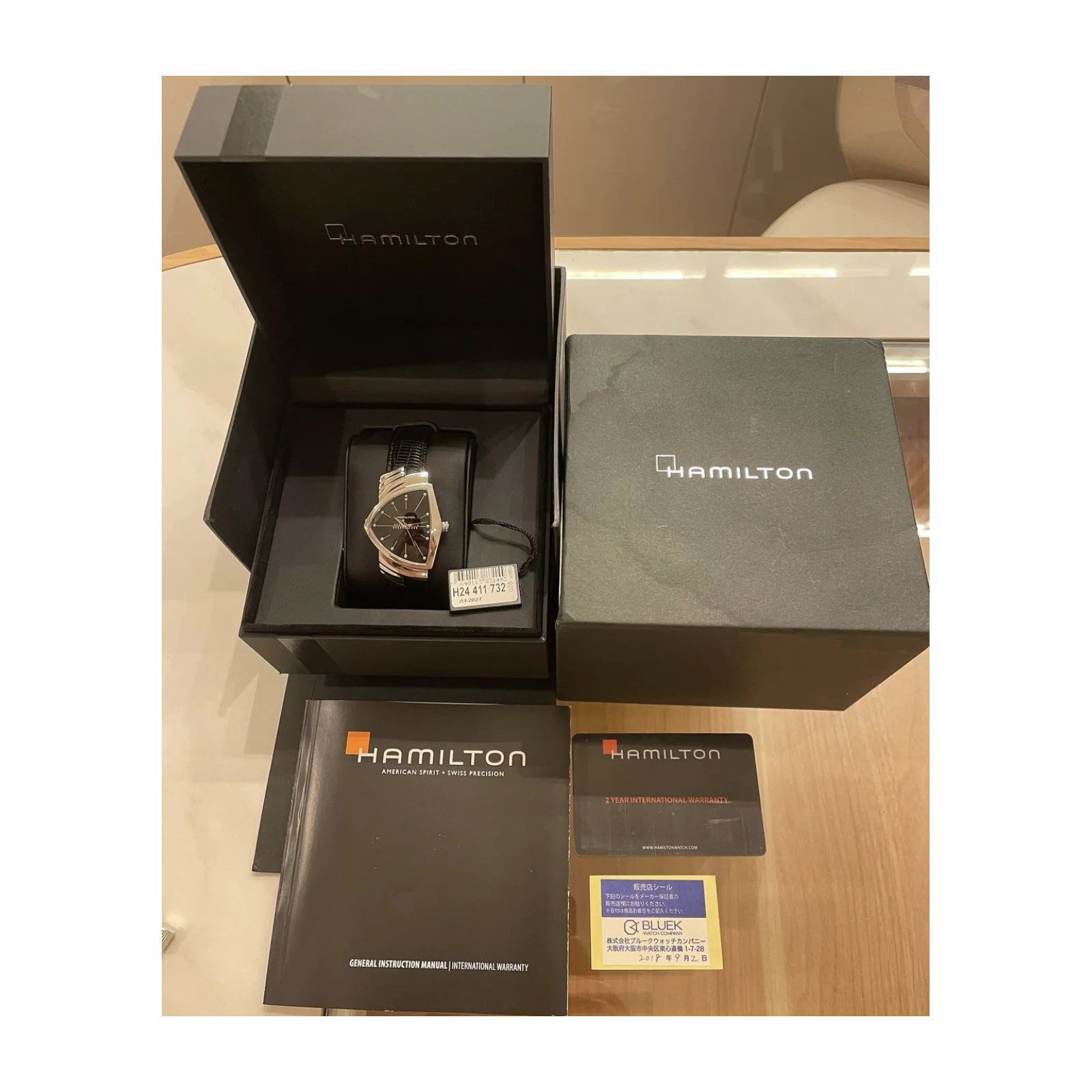 Thumb Ventura Gents Stainless Steel / Black