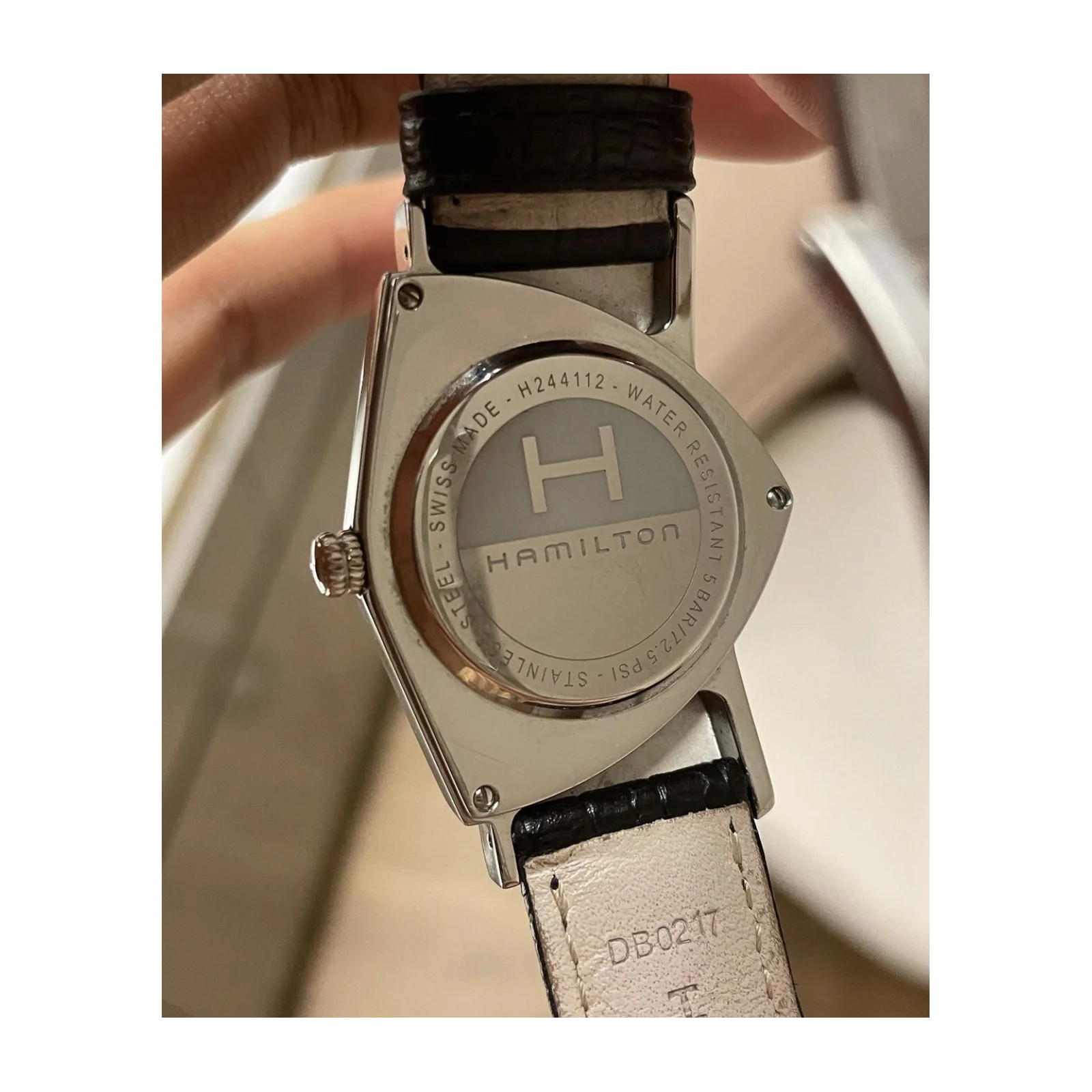 Thumb Ventura Gents Stainless Steel / Black