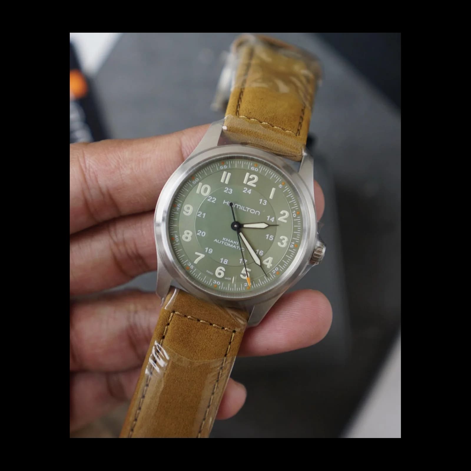 Thumb Khaki Field Titanium Auto 38 / Green