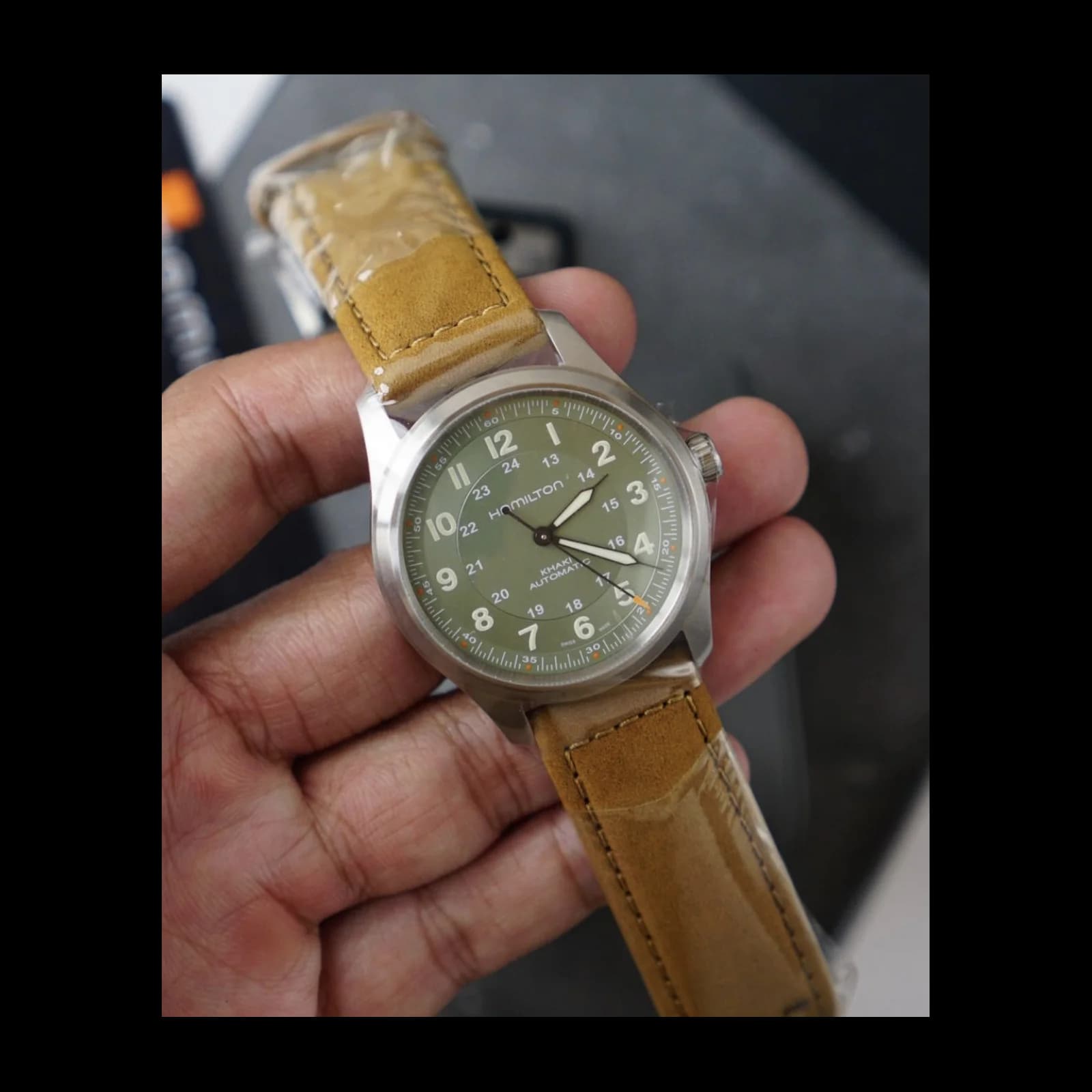 Thumb Khaki Field Titanium Auto 38 / Green