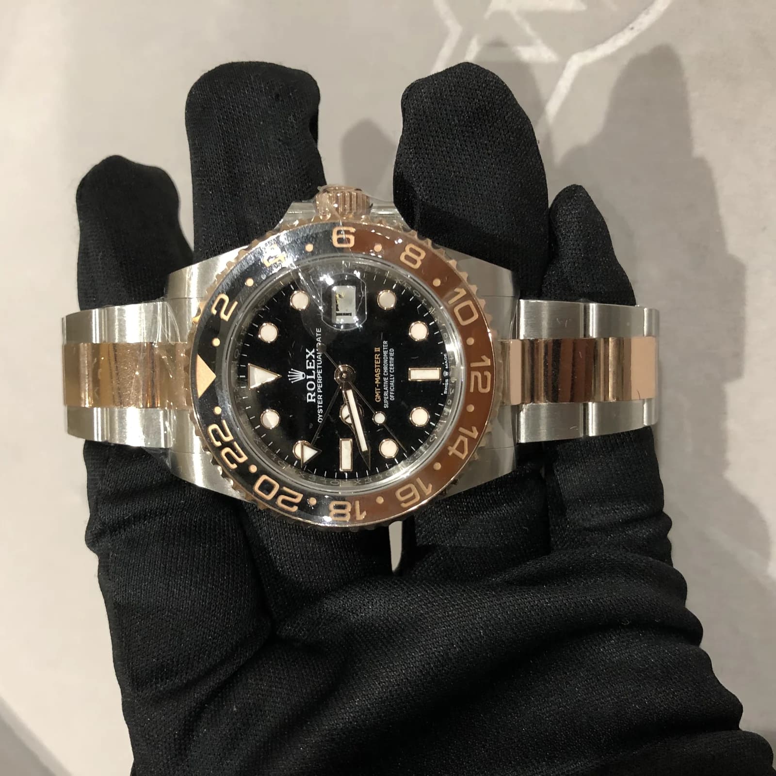 Thumb GMT-Master II Stainless Steel / Everose / CHNR / Oyster