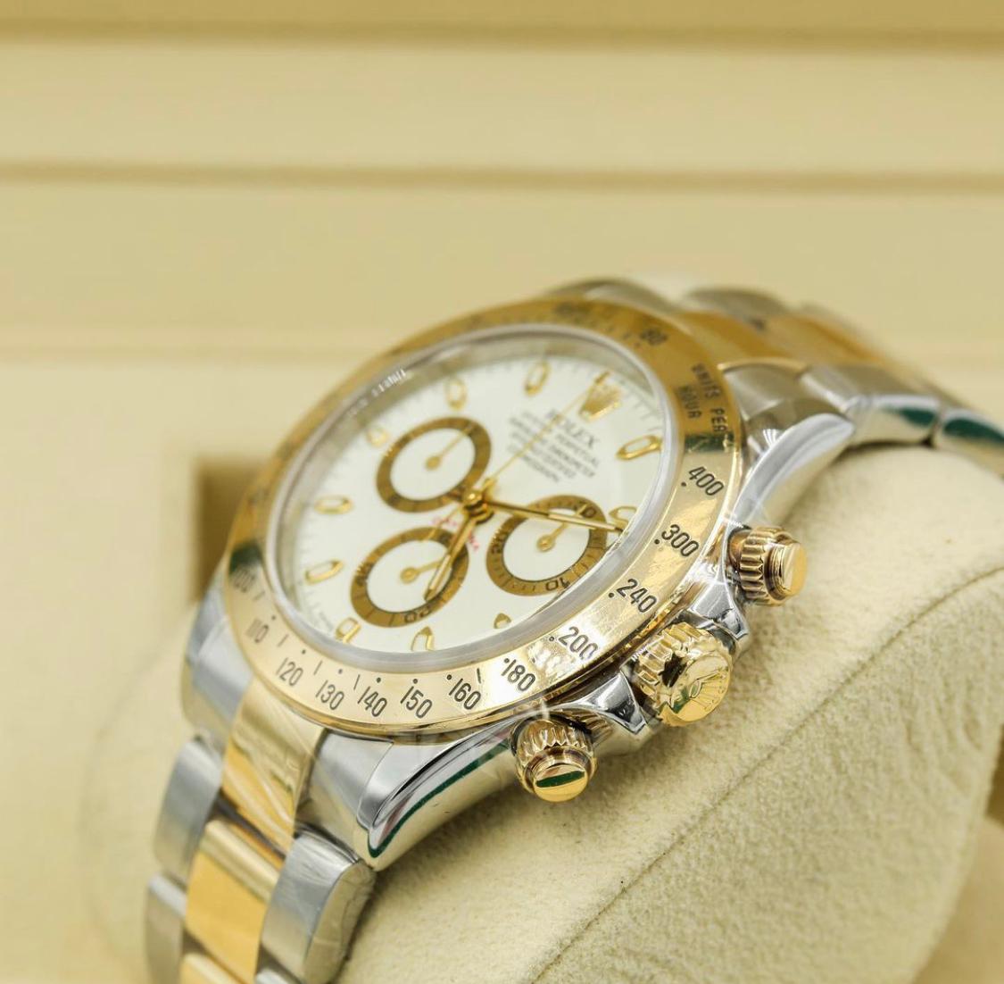 Thumb Cosmograph Daytona Rolesor / White