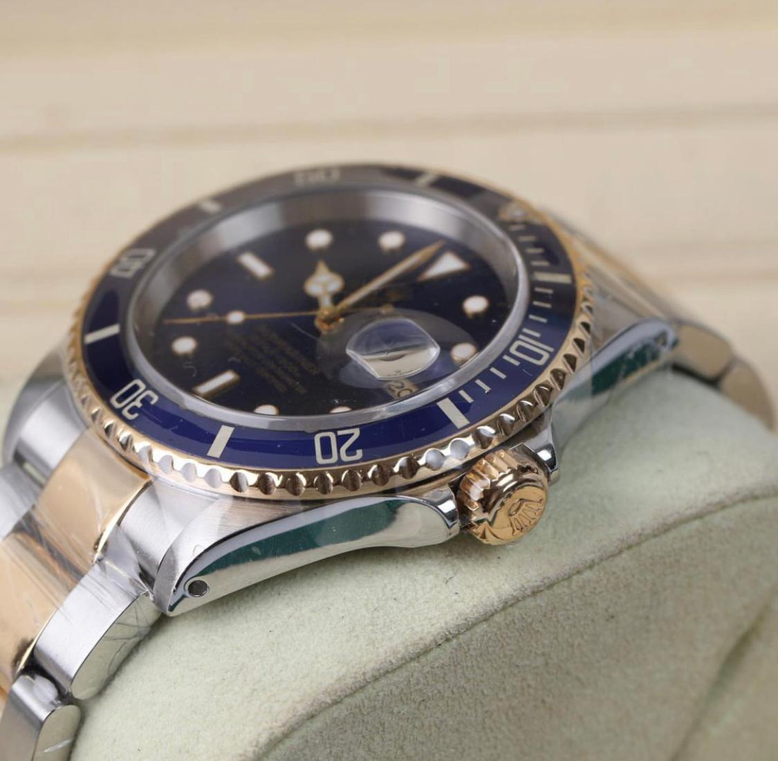 Thumb Submariner Date 16613 Blue Tritium