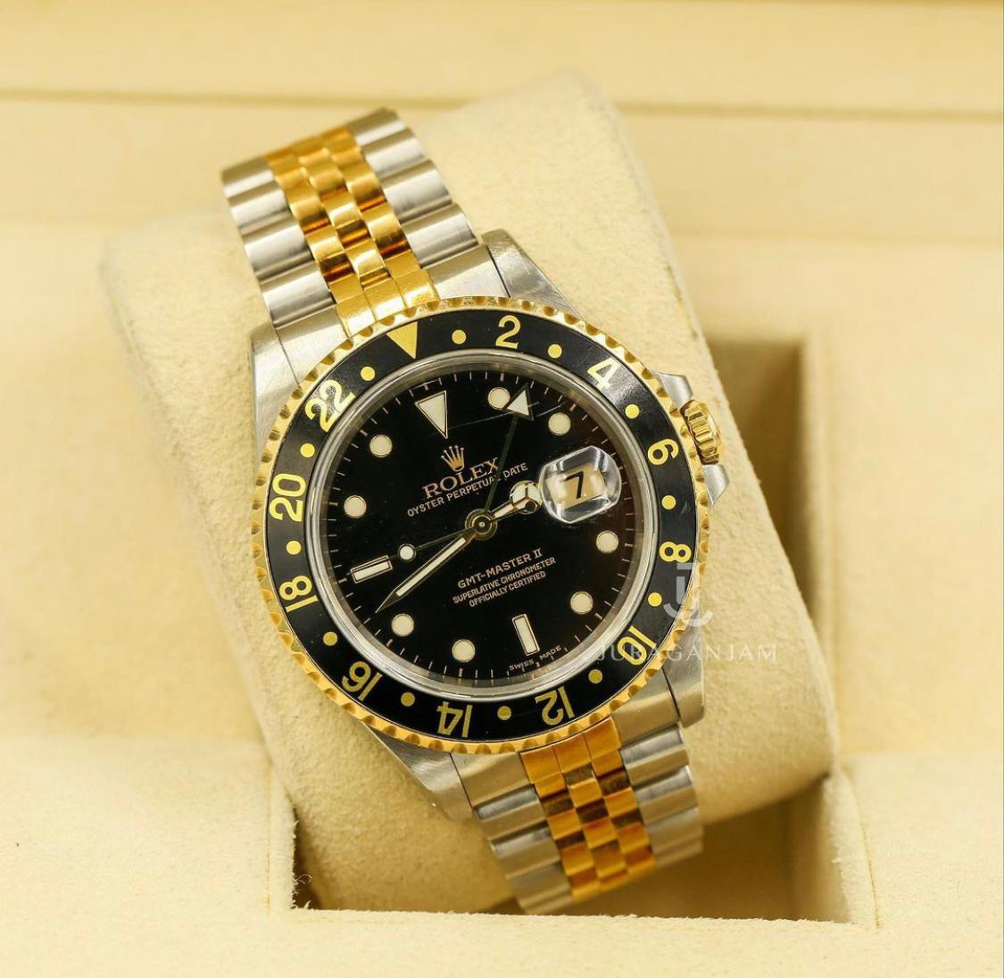 Jual rolex gmt master ii original online