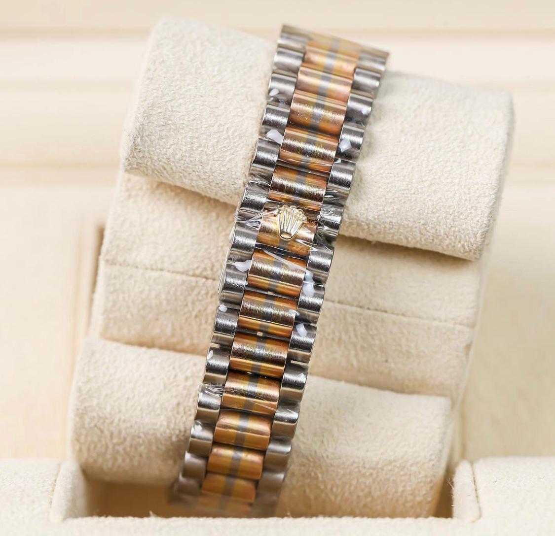 Thumb Datejust 31 Yellow gold / Tridor / Champagne Diamond
