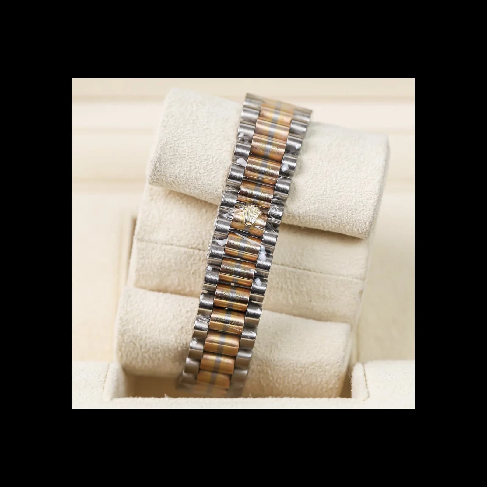 Thumb Datejust 31 Yellow gold / Tridor / Champagne Diamond