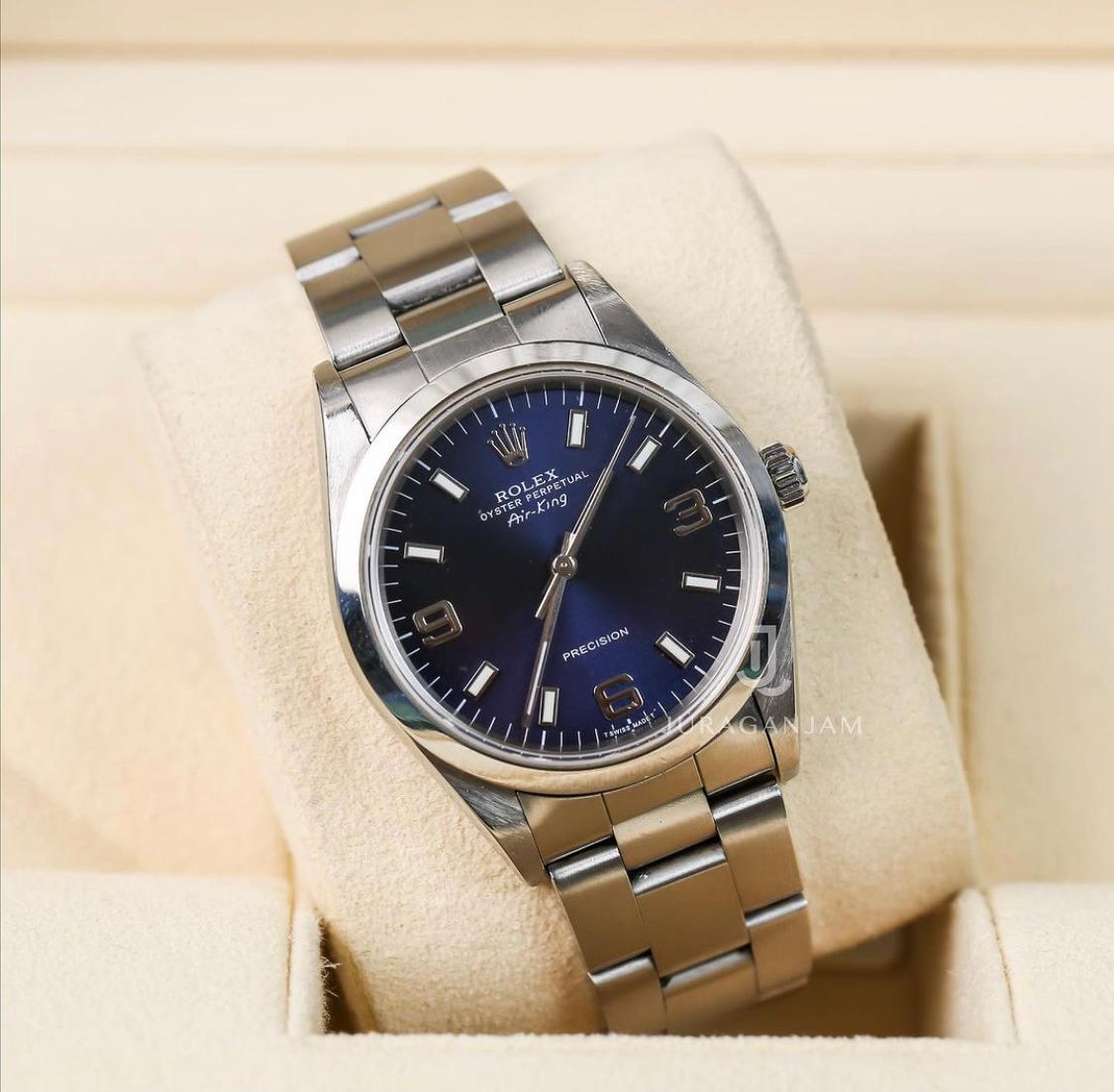 Harga rolex air king sales