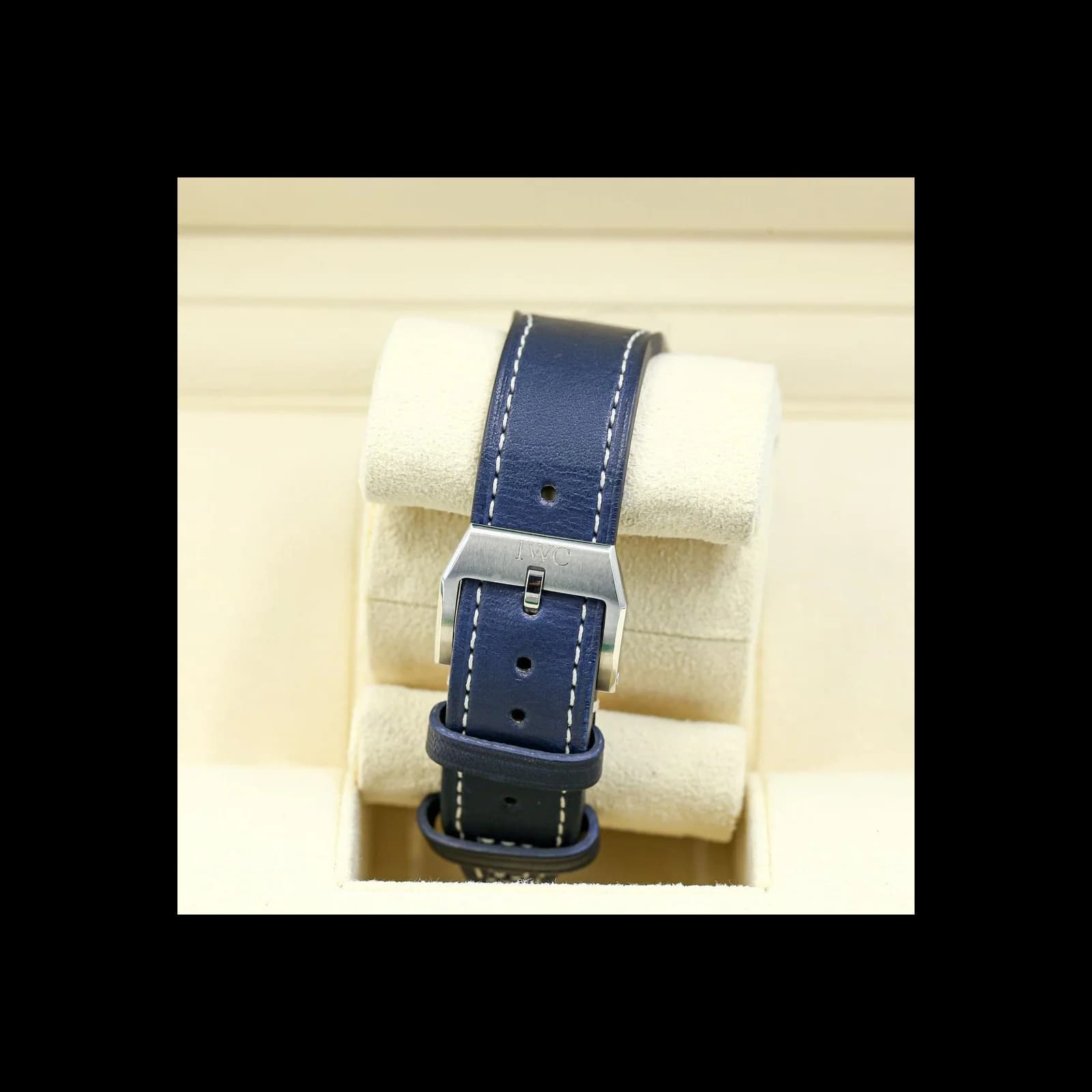 Thumb Pilot's Watch Mark XX Stainless Steel / Blue
