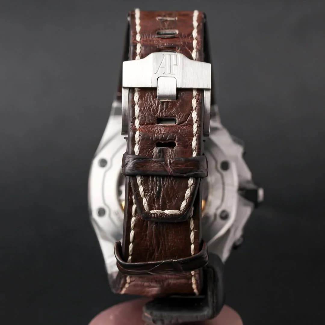 Thumb Royal Oak Offshore 26470 Stainless Steel / Safari / Alligator