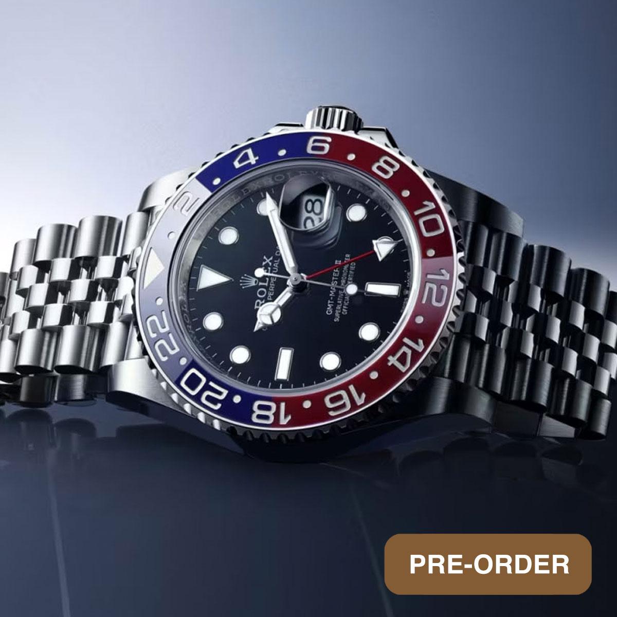 Thumb GMT-Master II Stainless Steel / BLRO / Jubilee