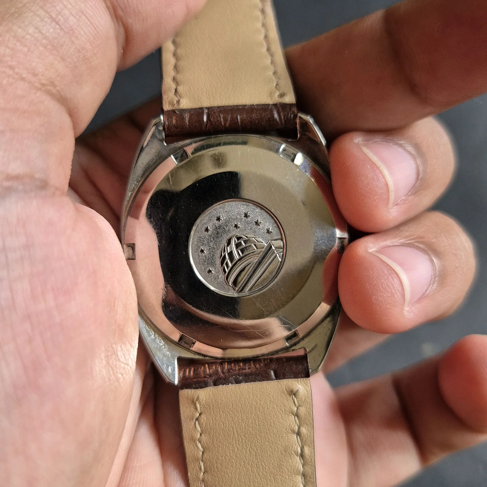 Thumb Omega Constellation Grey Dial