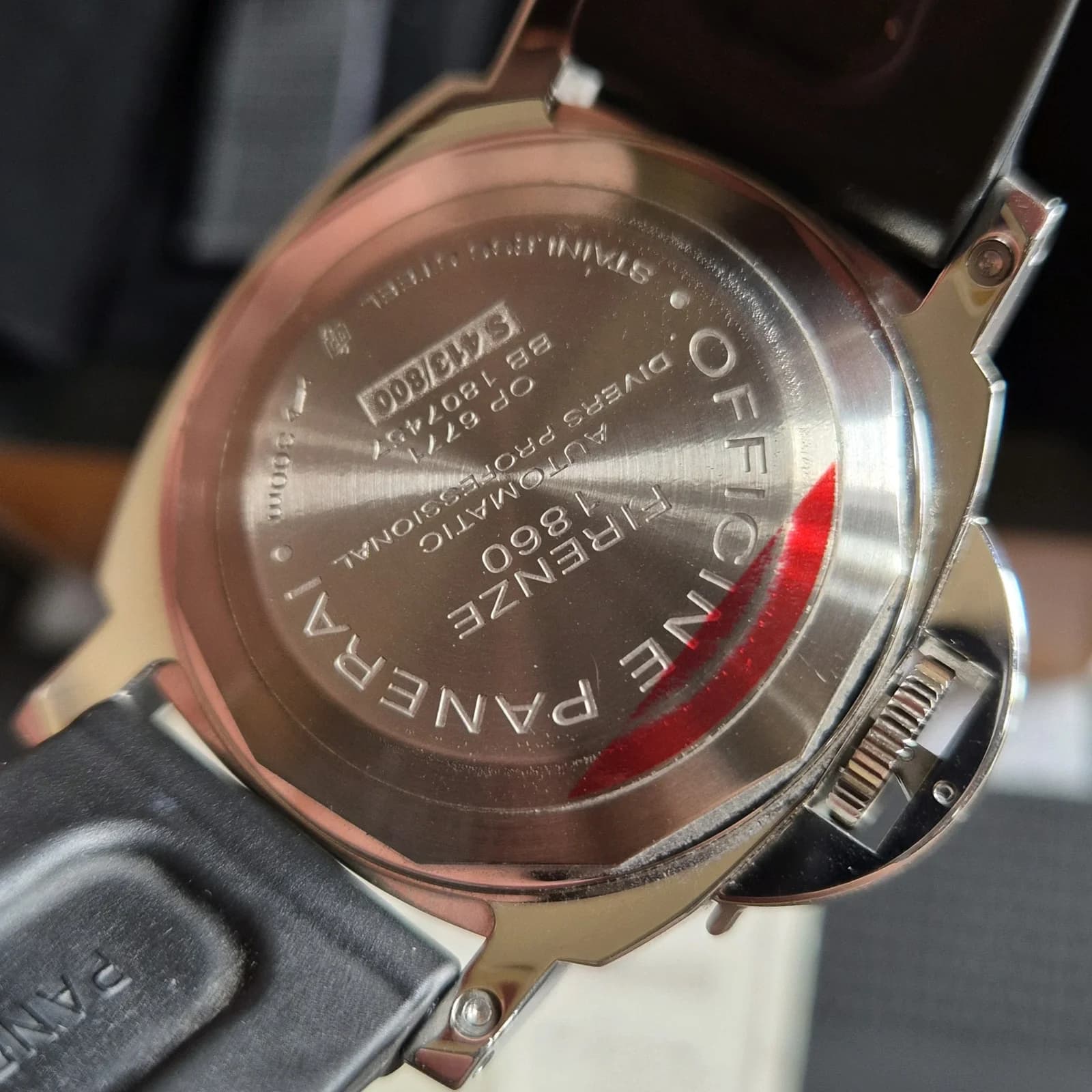 Thumb Luminor Submersible Automatic Acciaio
