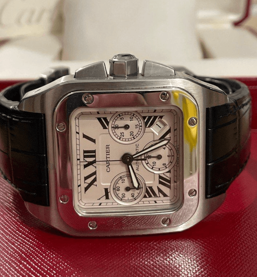 Jual cartier santos clearance