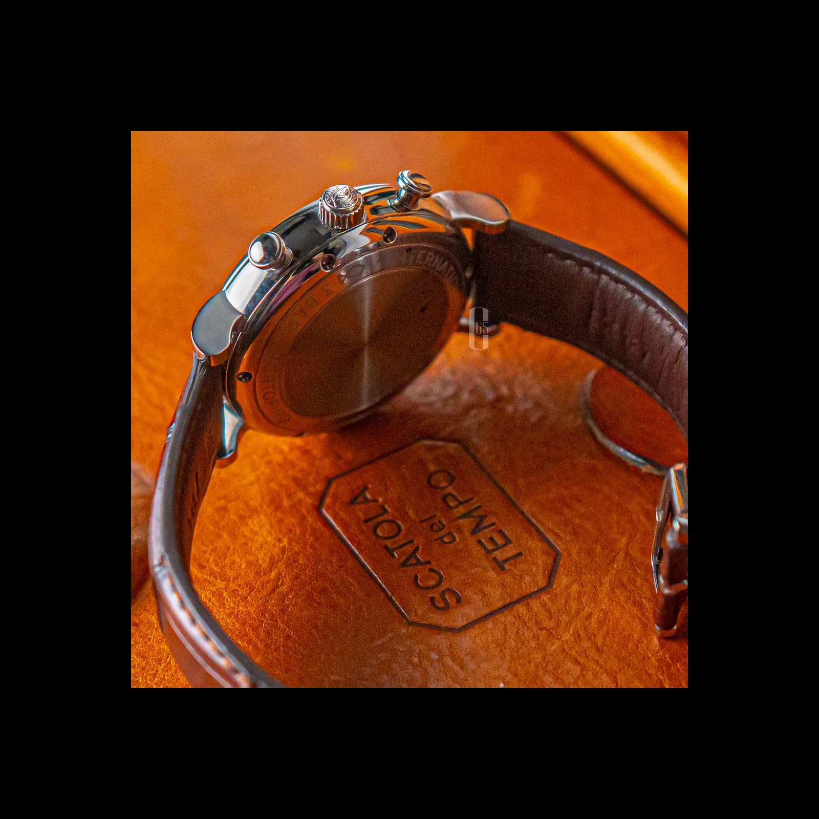 Thumb Portofino Chronograph Stainless Steel / Silver