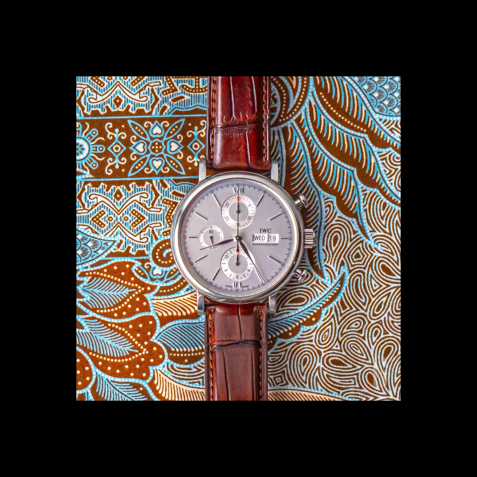 Thumb Portofino Chronograph Stainless Steel / Silver