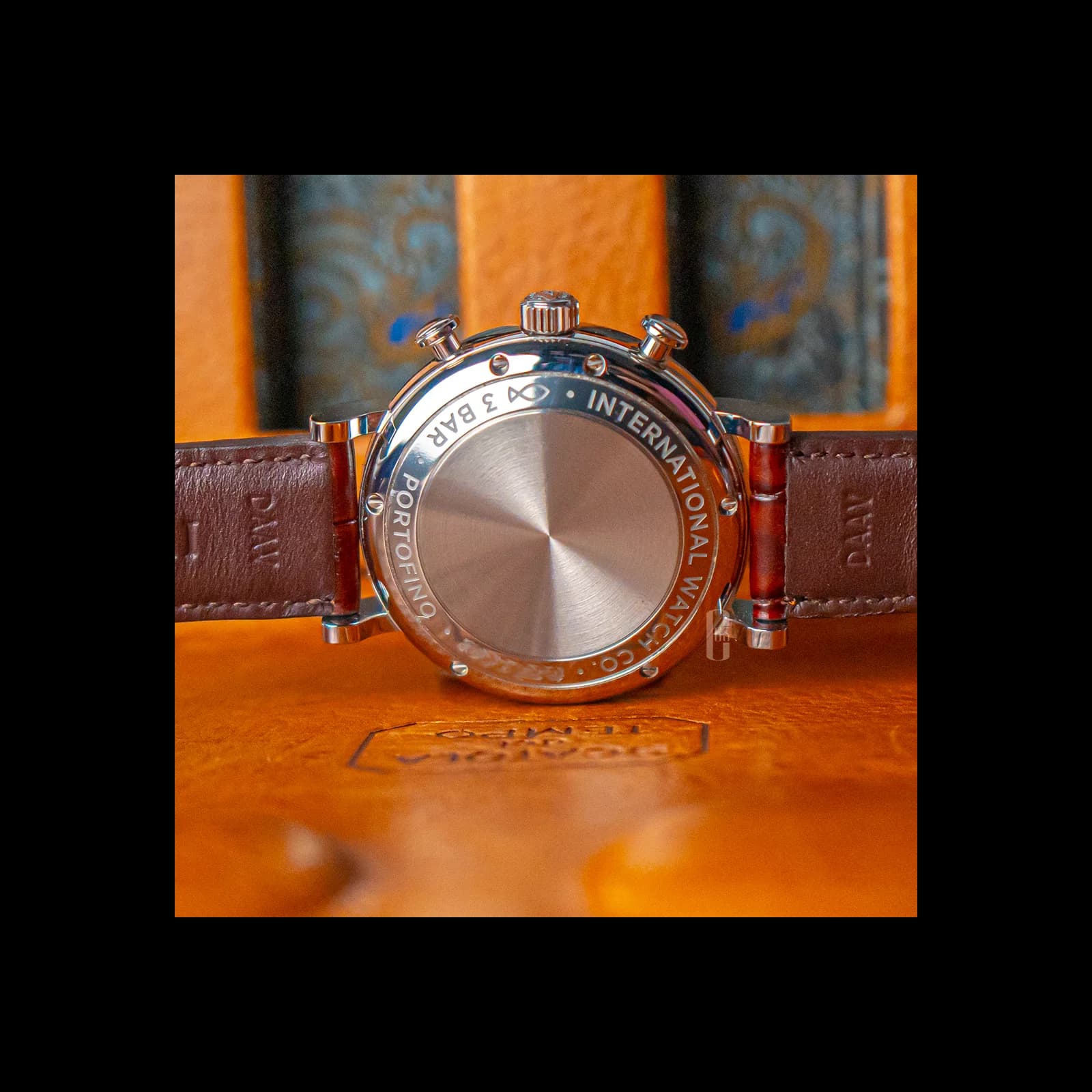 Thumb Portofino Chronograph Stainless Steel / Silver