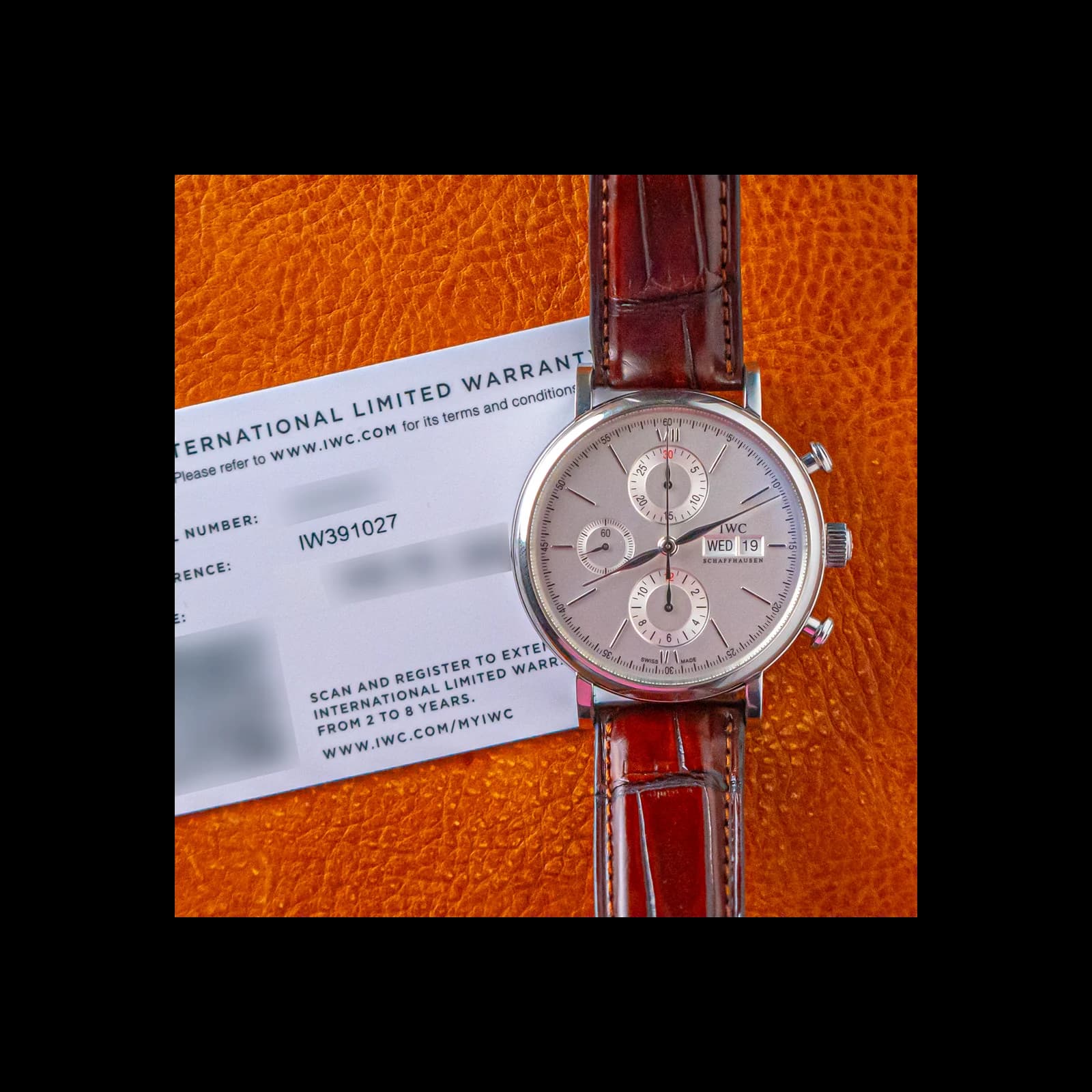 Thumb Portofino Chronograph Stainless Steel / Silver
