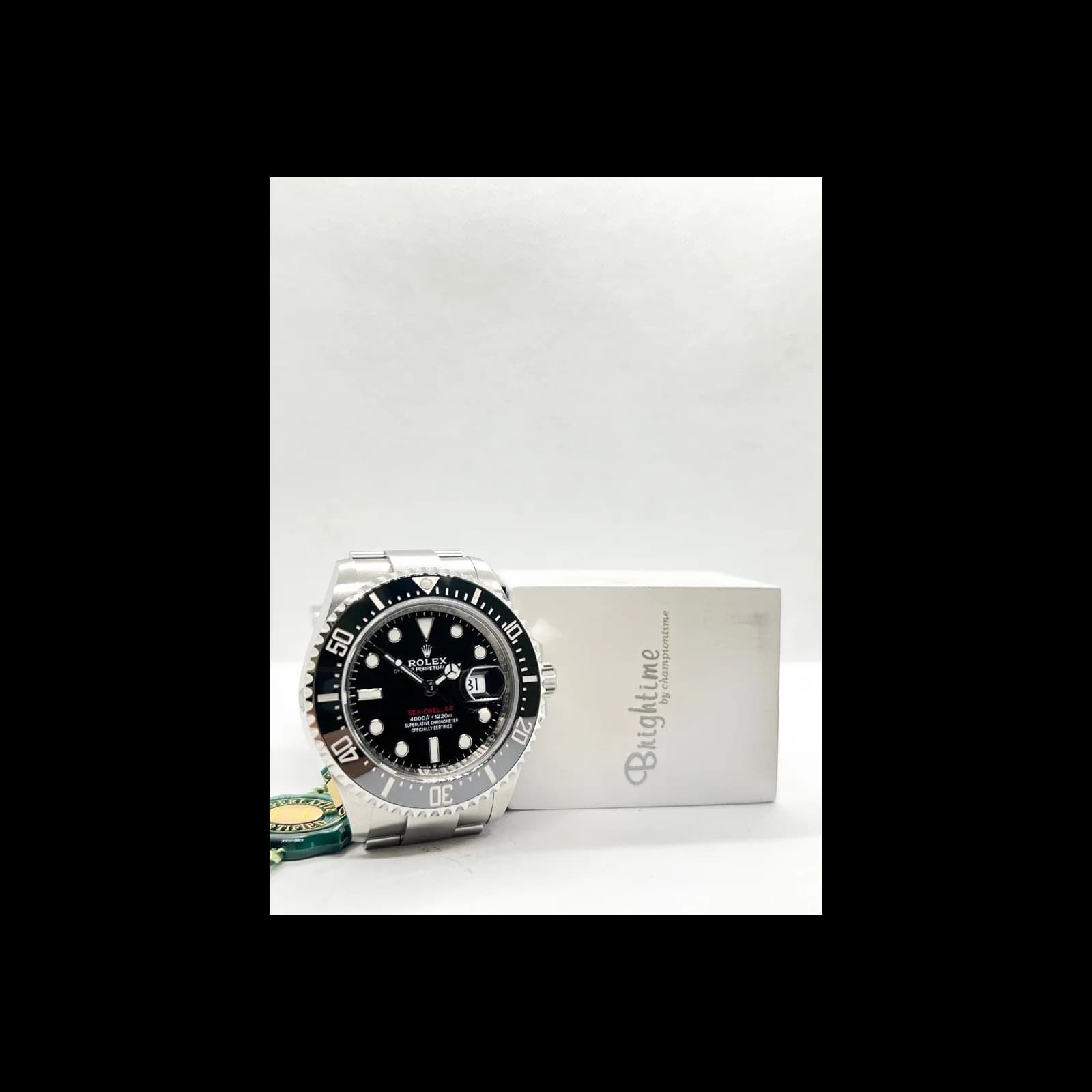Thumb Sea-Dweller Stainless Steel / Black