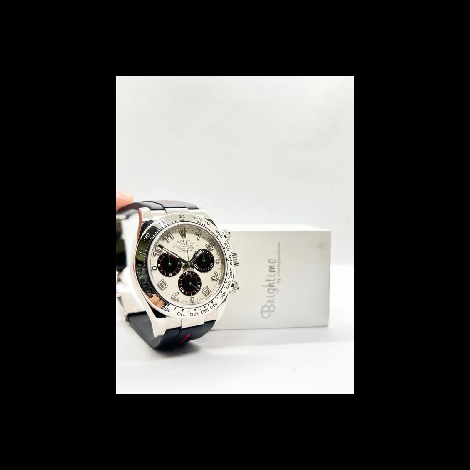 Thumb Cosmograph Daytona White Gold / Grey / Strap