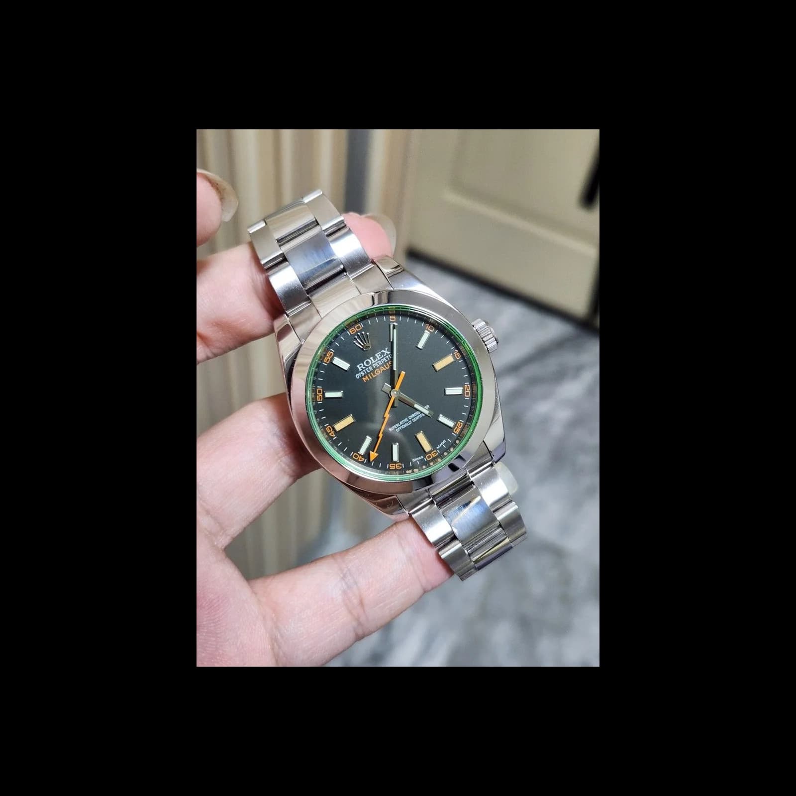 Thumb Milgauss GV Stainless Steel / Black