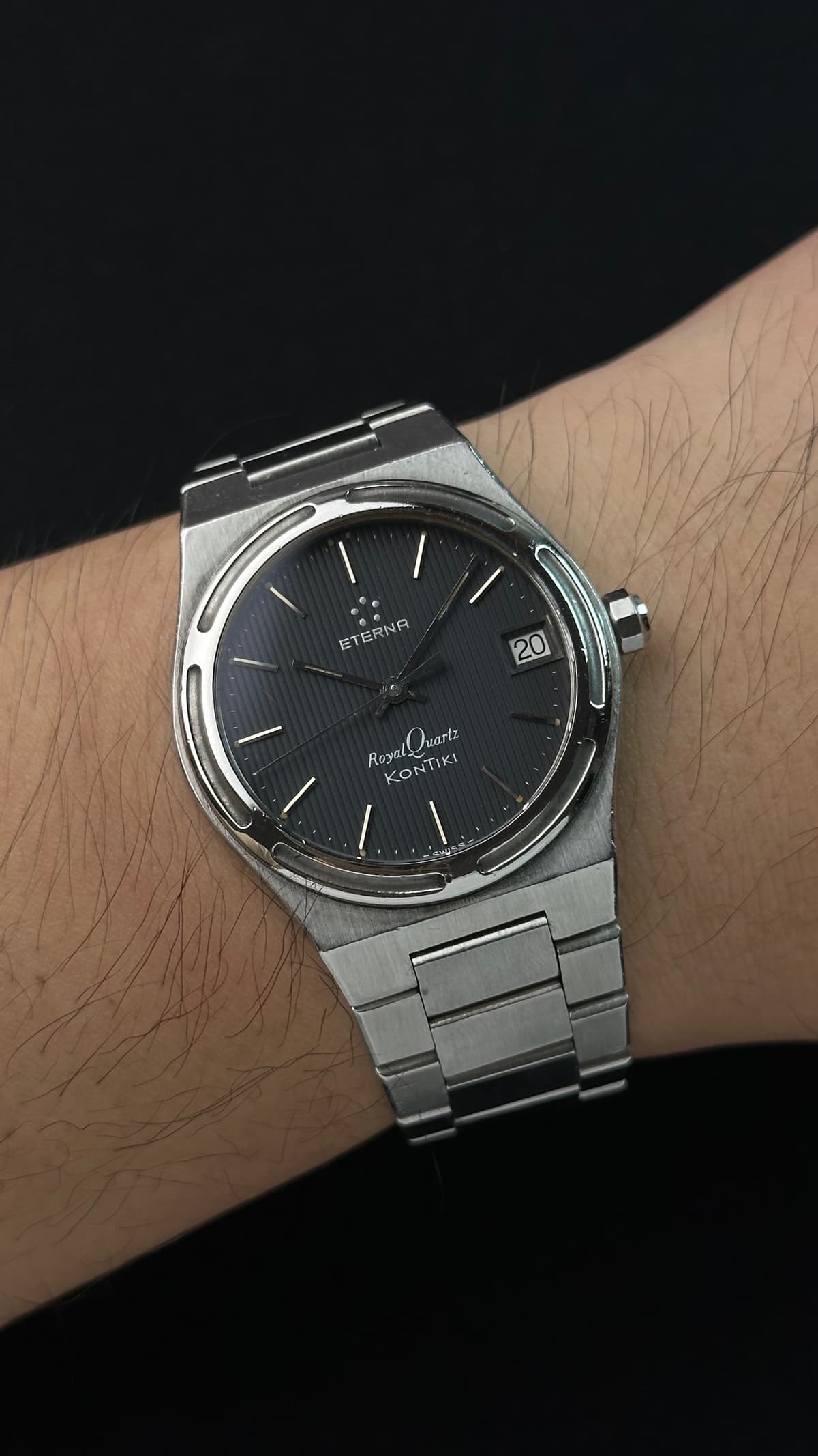 Wrist Watches Eterna Royal Quartz Kontiki Eterna Kontiki Royal