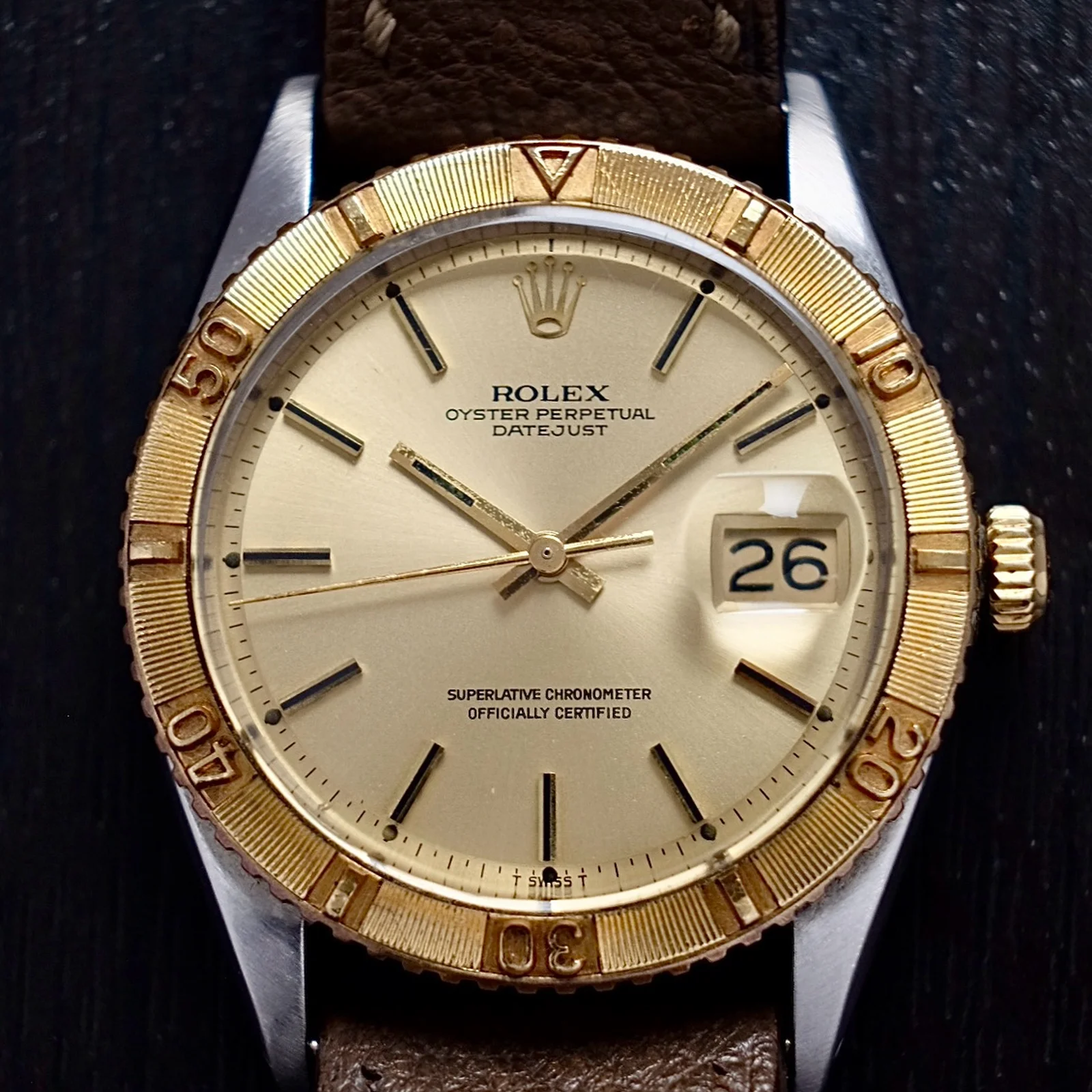 Thumb ROLEX Datejust Thunderbird 1625 Twotone Automatic 1570