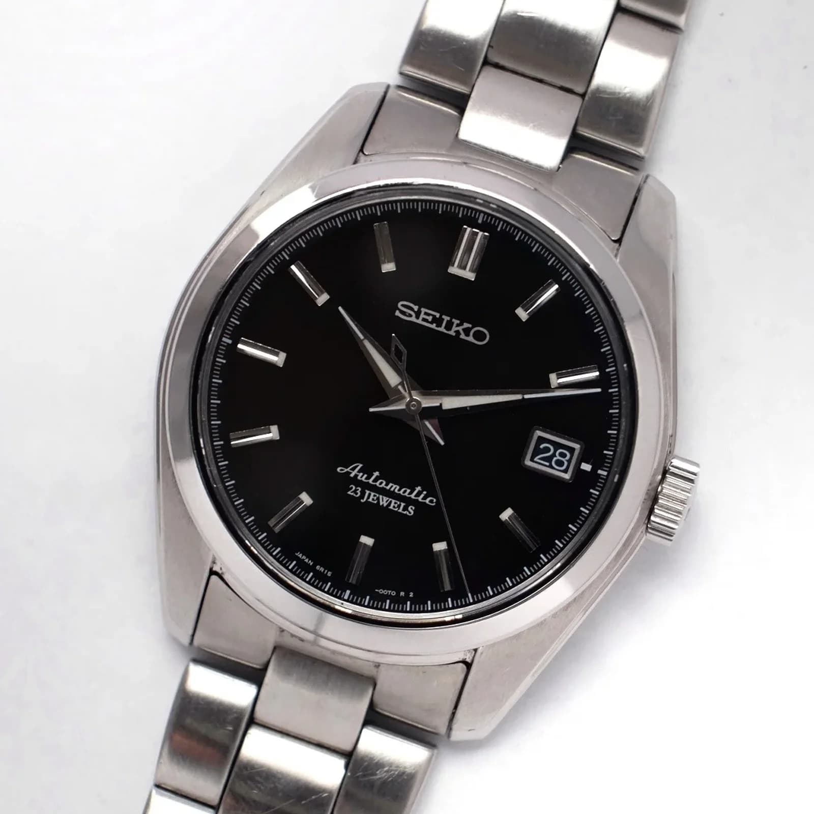 Thumb Mechanical Stainless Stainless Steel / Black / Bracelet