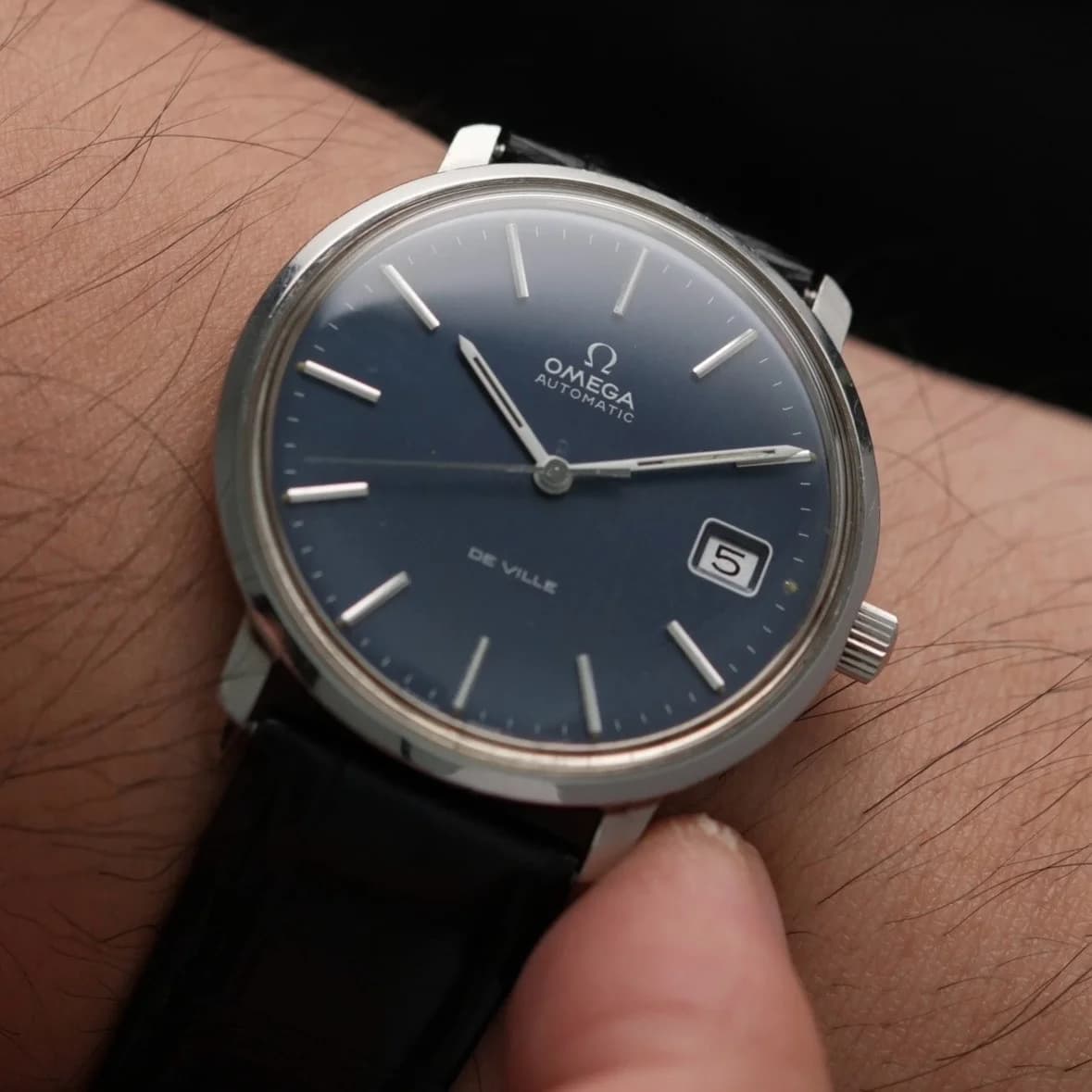 Thumb OMEGA DE VILLE BLUE 166.0134 AUTOMATIC 1012
