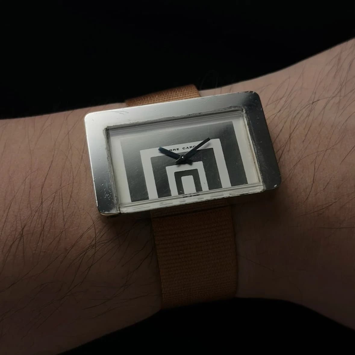 Thumb Pierre Cardin x Jaeger Espace big rectangular