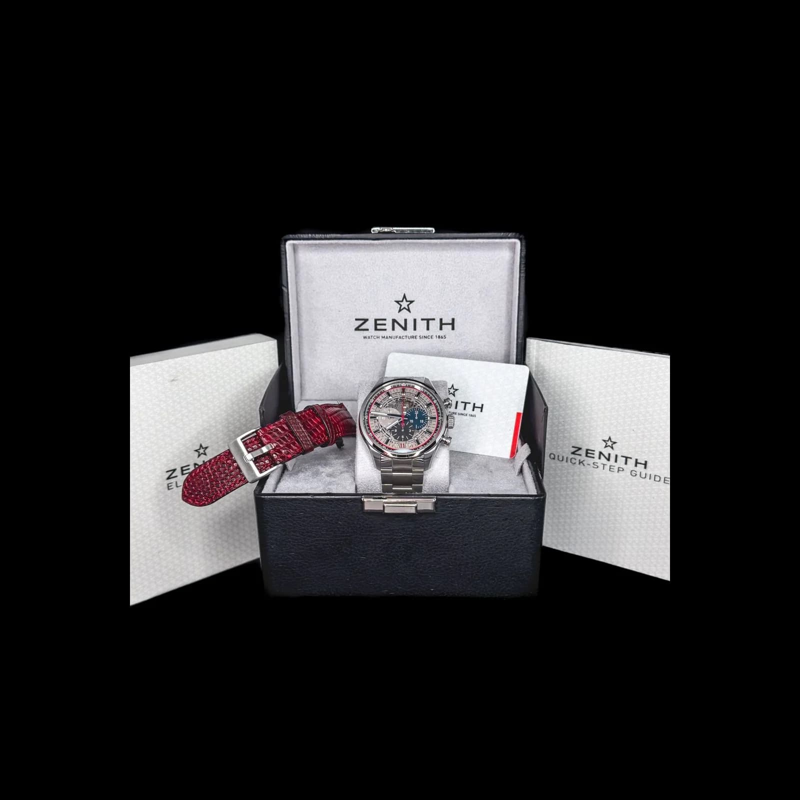 Thumb El Primero Chronomaster Skeleton 45 Stainless Steel / Bracelet