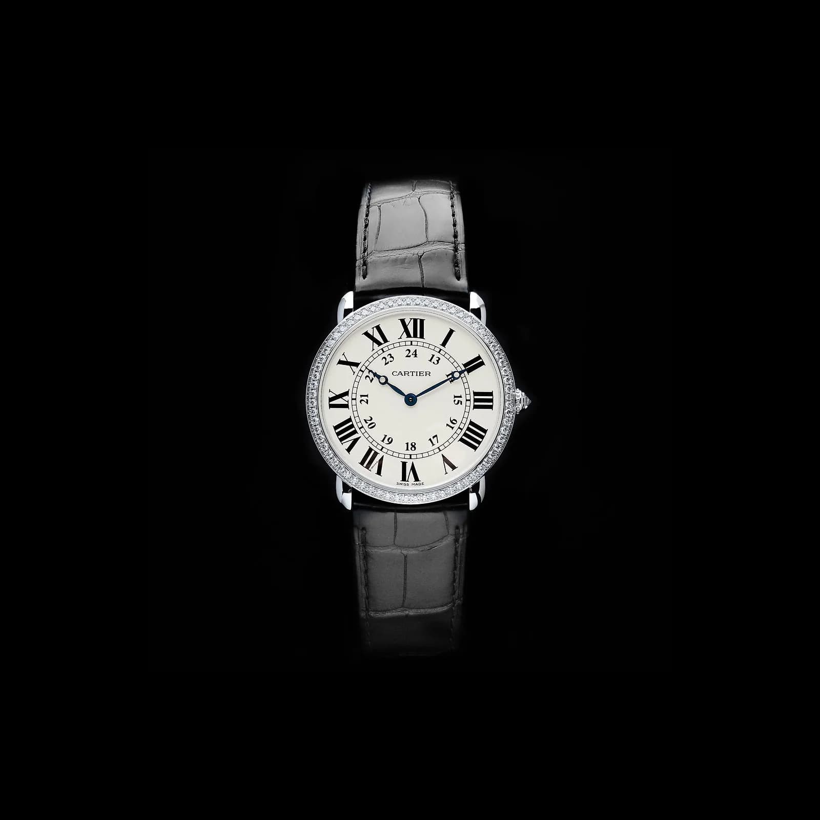 Thumb Ronde Louis White Gold Factory Diamond