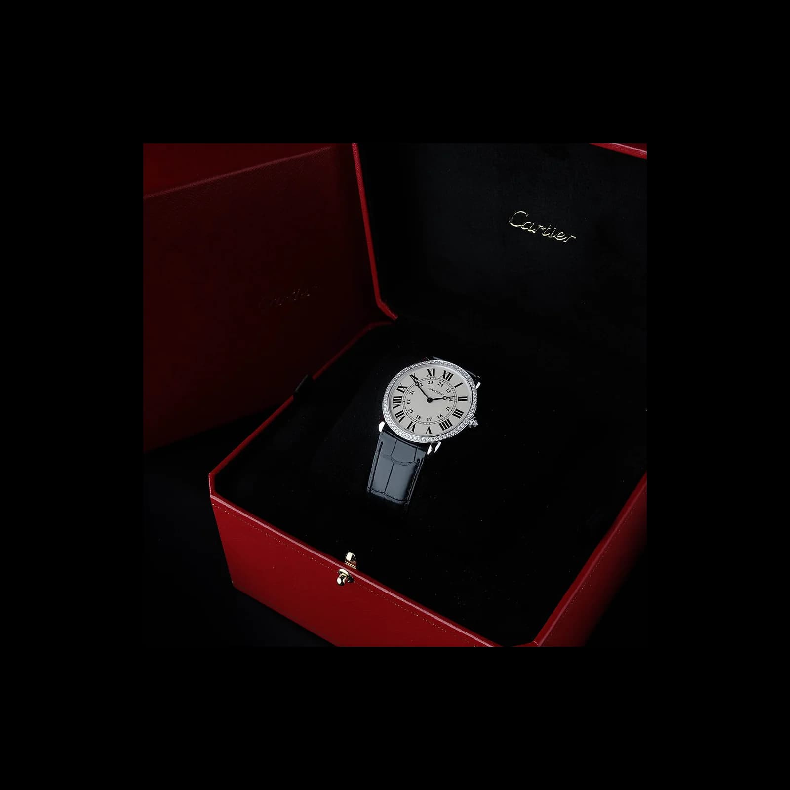 Thumb Ronde Louis White Gold Factory Diamond