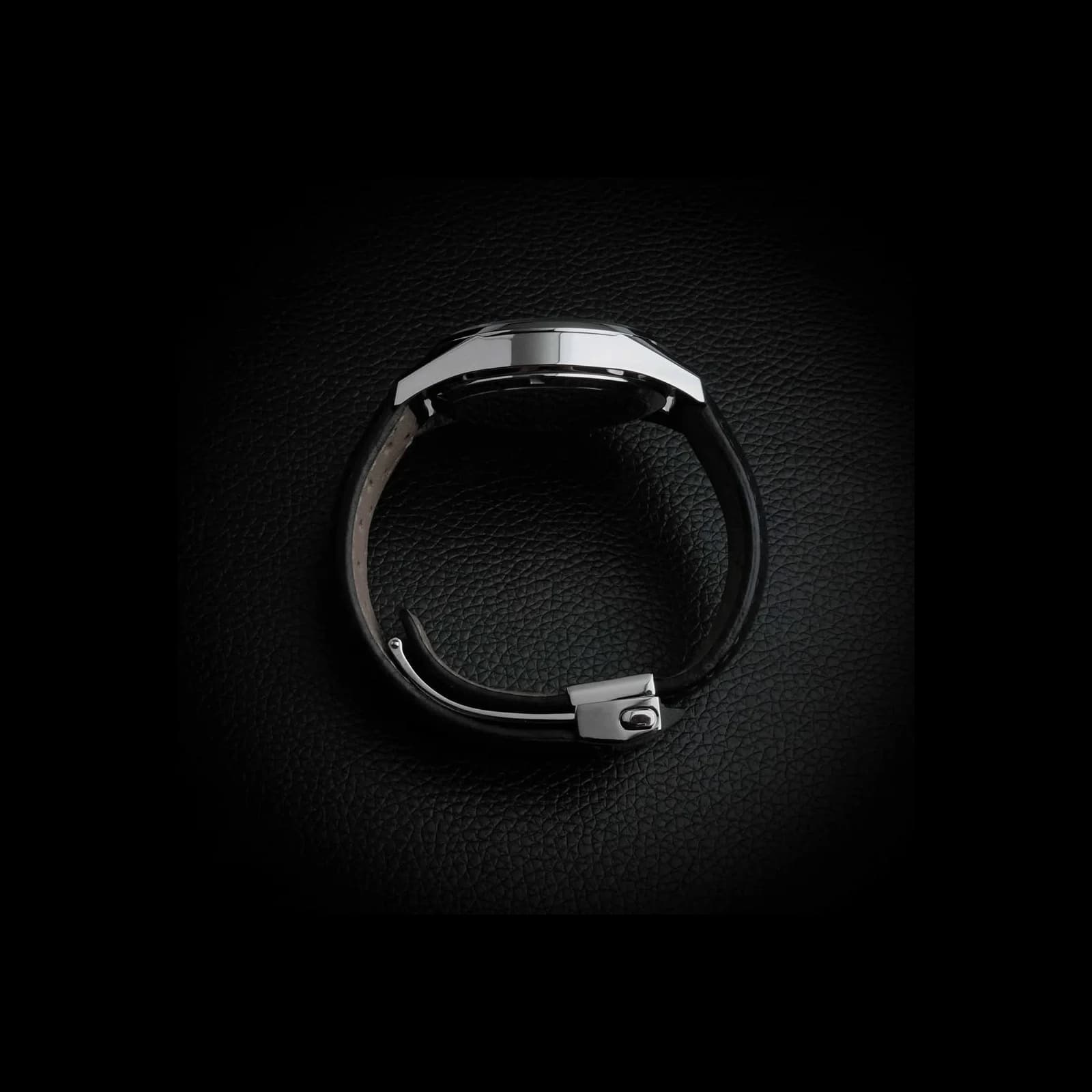 Thumb Carrera Calibre 6 39 Stainless Steel / Silver / Calf