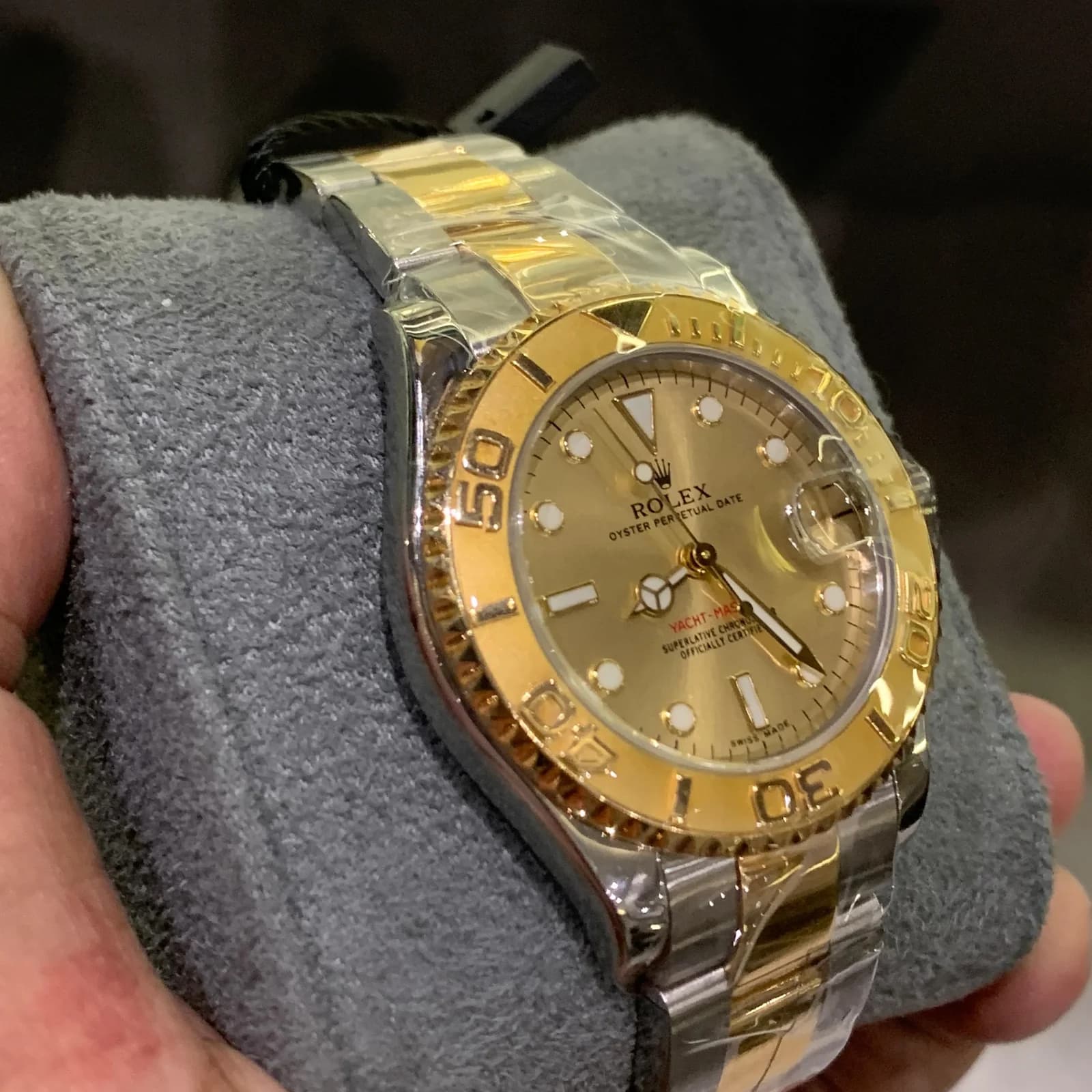 Thumb Yacht-Master 35 Rolesor White