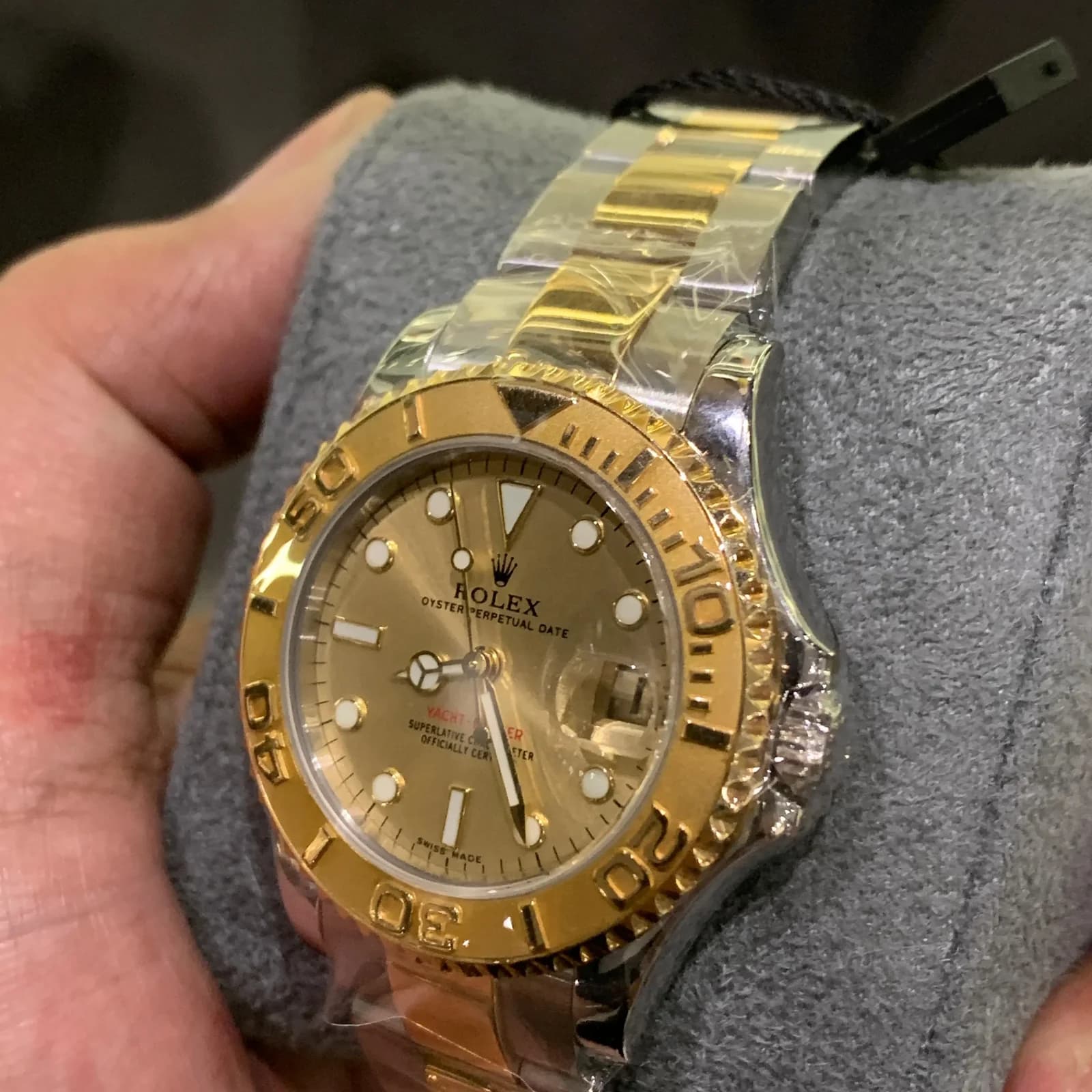 Thumb Yacht-Master 35 Rolesor White