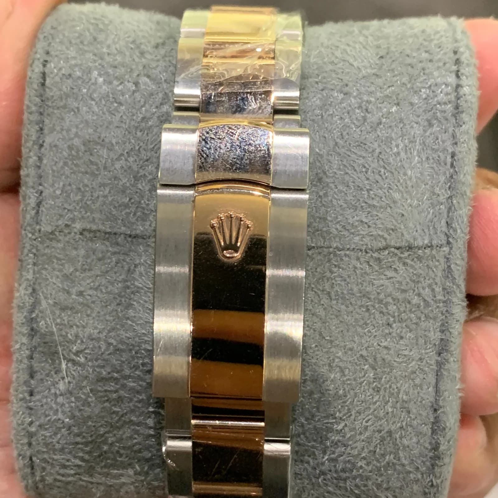 Thumb Datejust 36 Stainless Steel / Everose / Smooth / Slate / Oyster